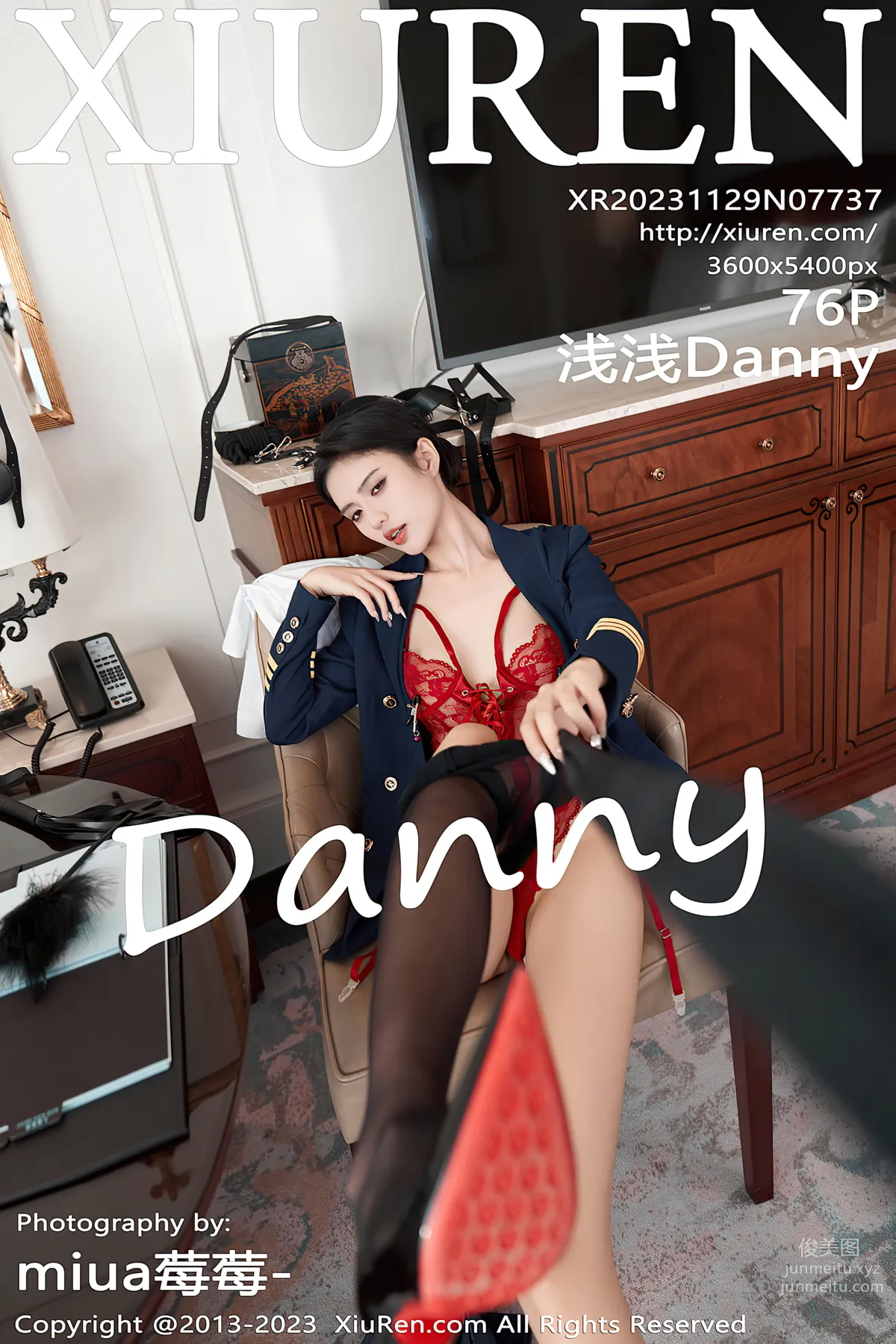 [Xiuren秀人網]2023.11.29 NO.7737 淺淺Danny 77