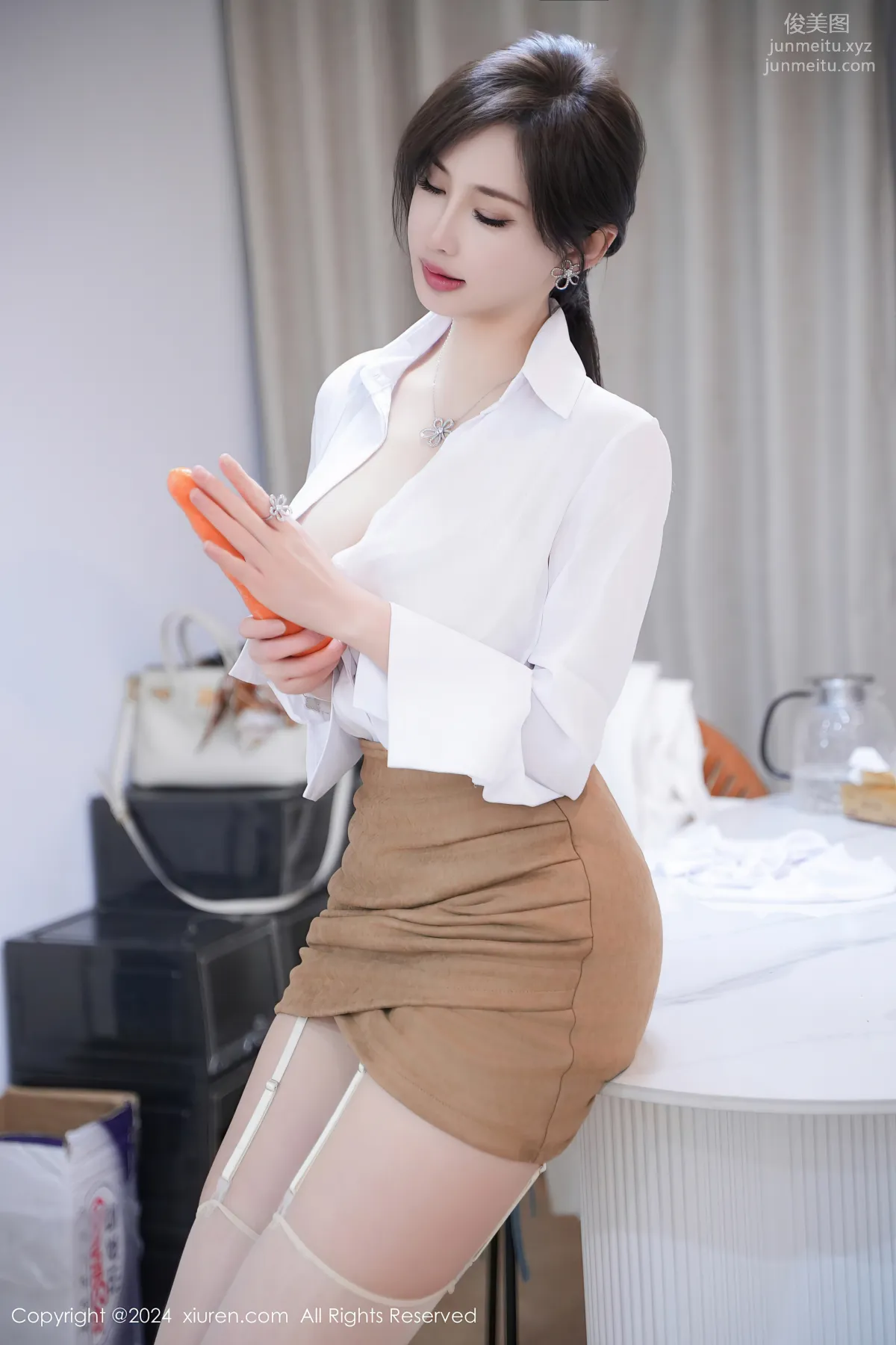[Xiuren秀人網]2024.02.07 NO.8083 Carol周妍希 31