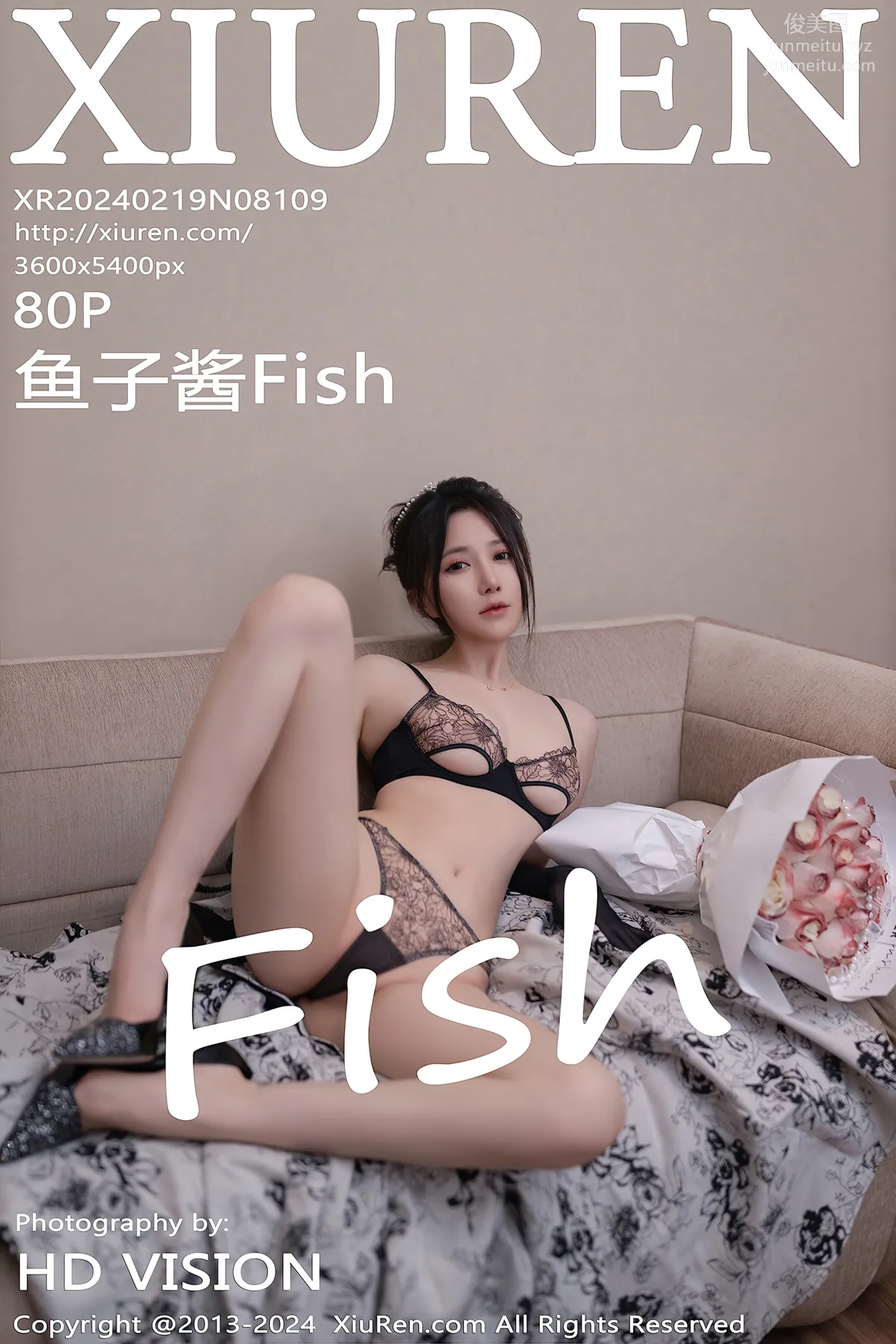 [Xiuren秀人網]2024.02.19 NO.8109 魚子醬Fish 80
