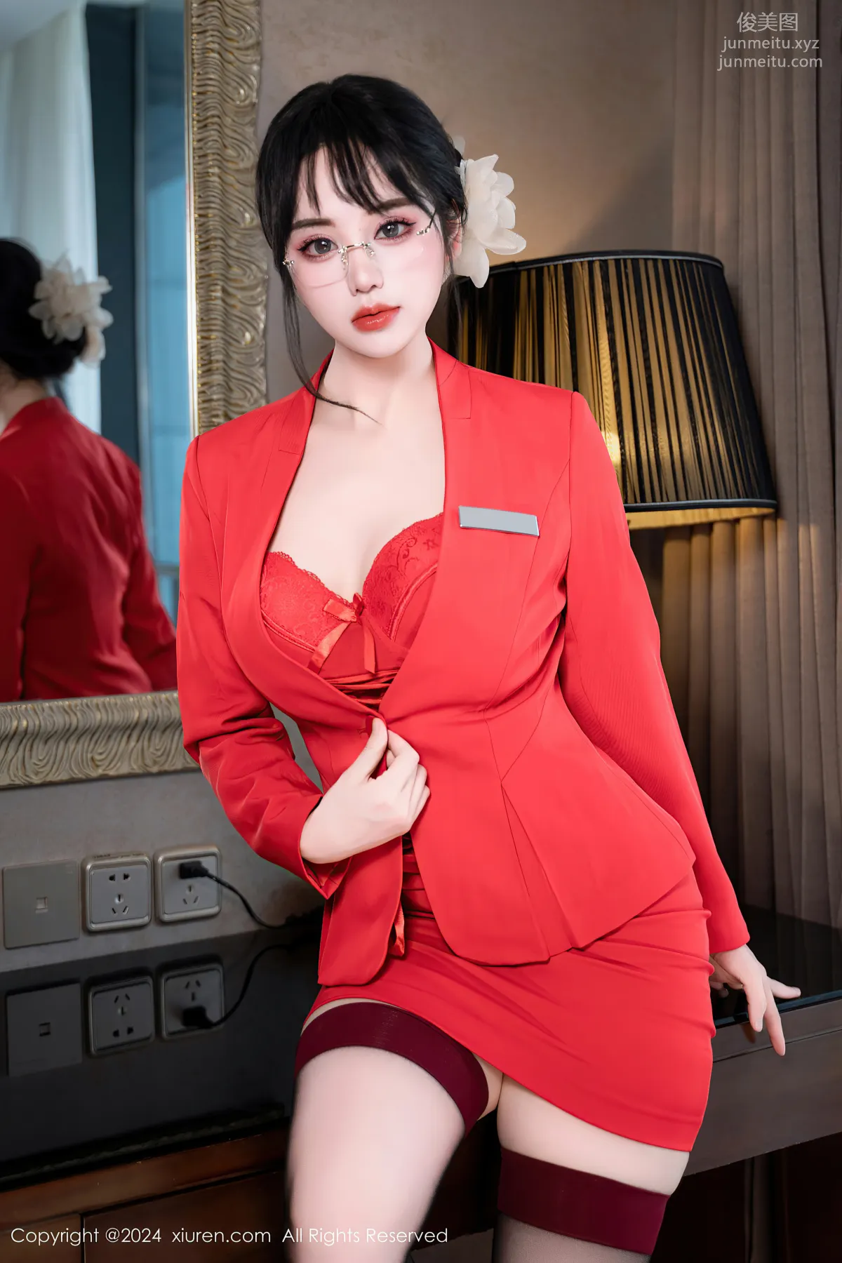 [Xiuren秀人網]2024.04.09 NO.8360 汐汐愛吃草莓 5
