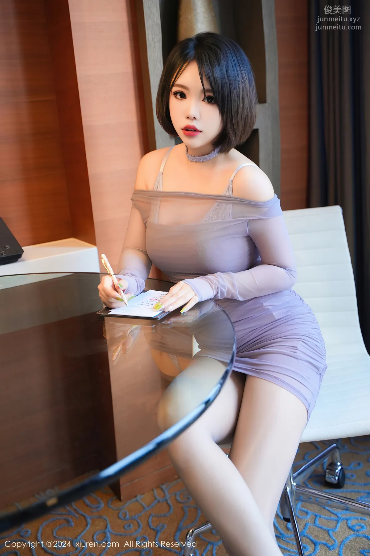 [Xiuren秀人網]2024.04.15 NO.8391 陸萱雅 2