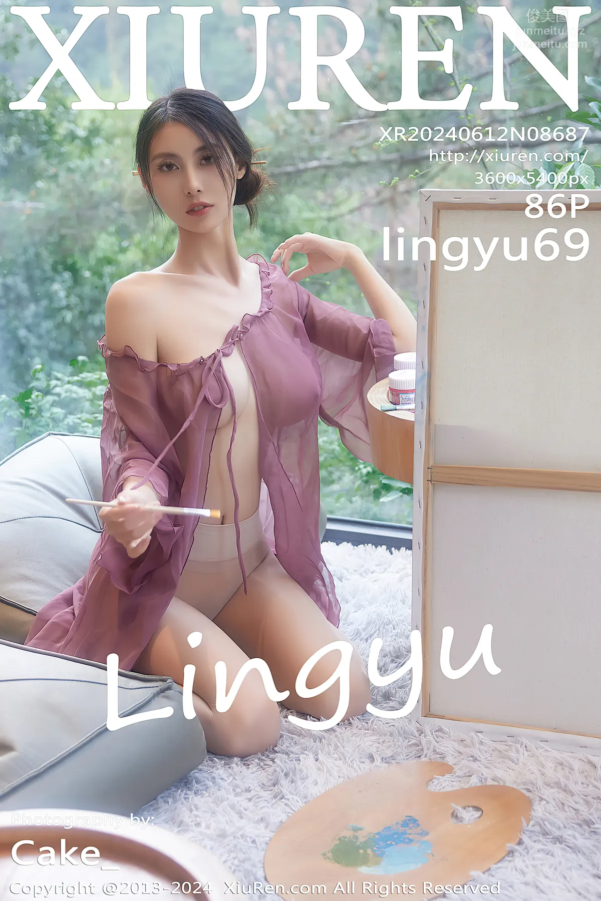 [Xiuren秀人網]2024.06.12 NO.8687 lingyu69 87