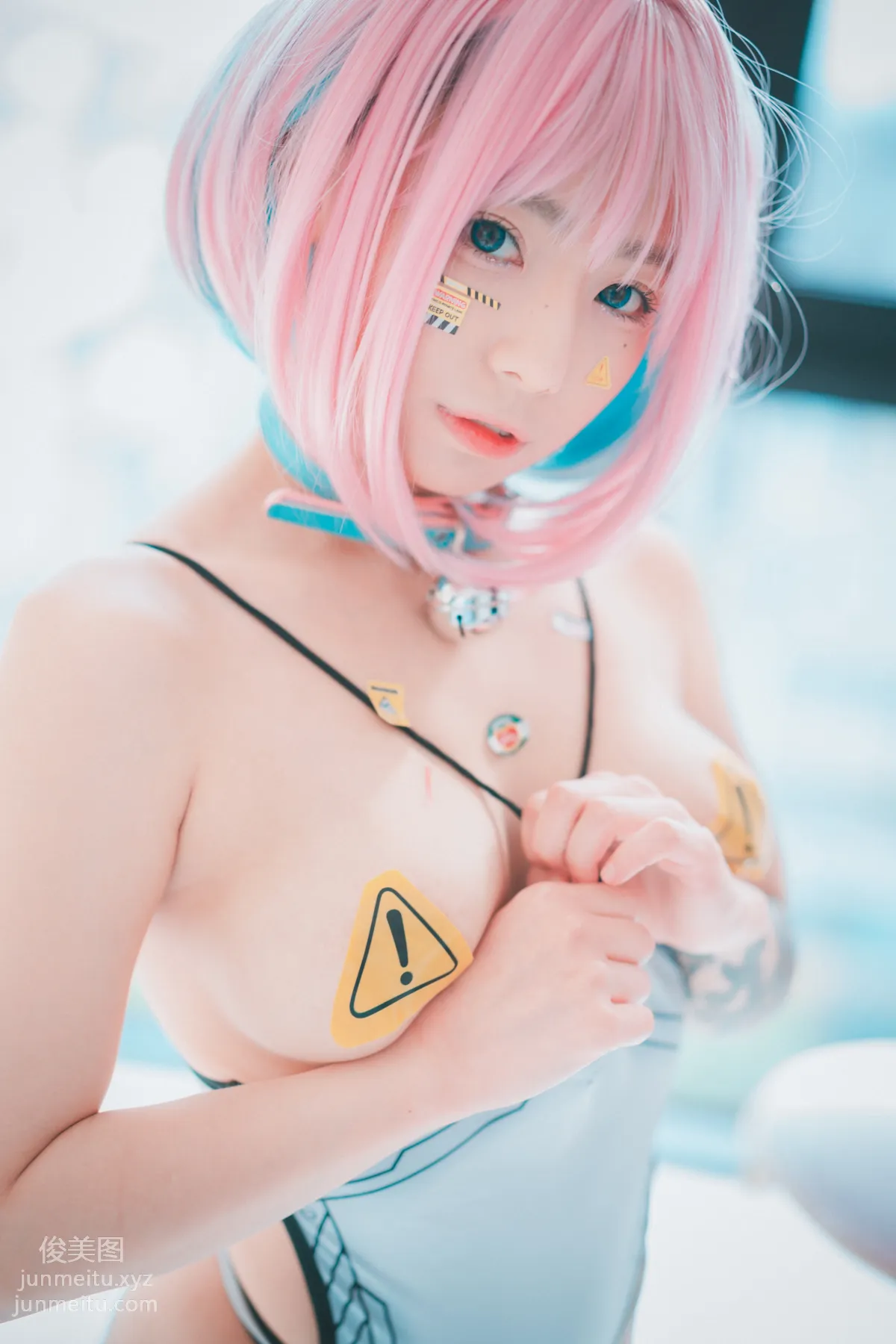 048.[DJAWA] Maruemon - Caution Girl X Athletic Girl[57P] 35