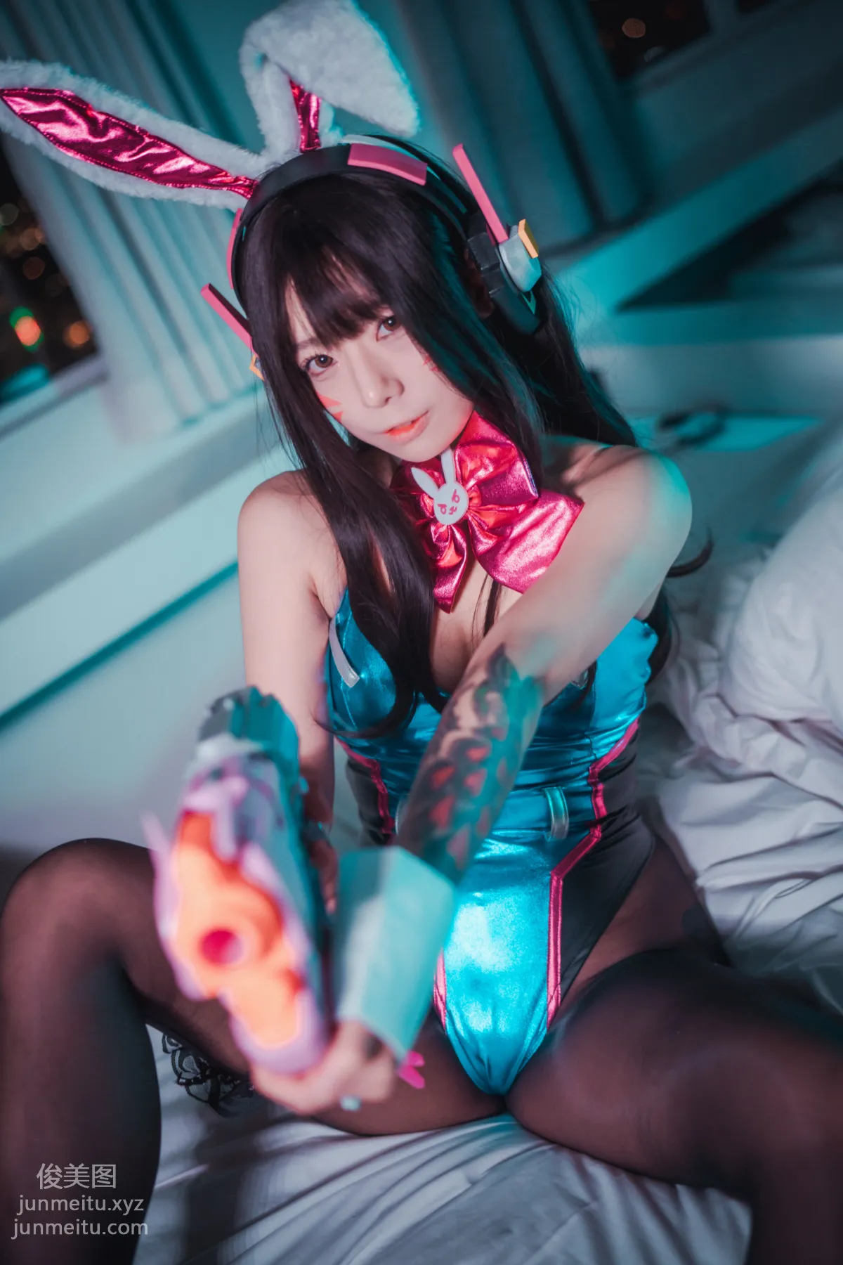 049.[DJAWA] Maruemon - D.Va Bunny Hope![105P] photo 15