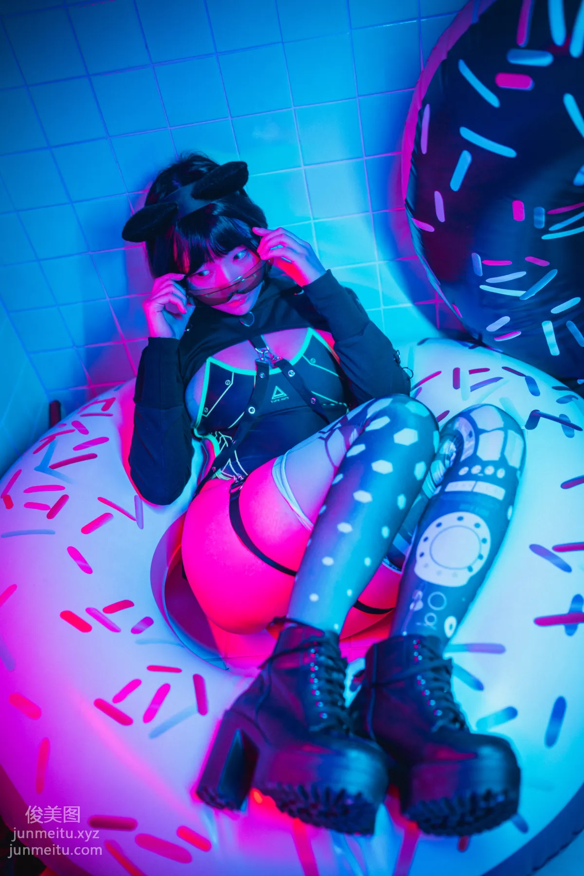 051.[DJAWA] Mimmi - CyberPunk Girl[41P] 9