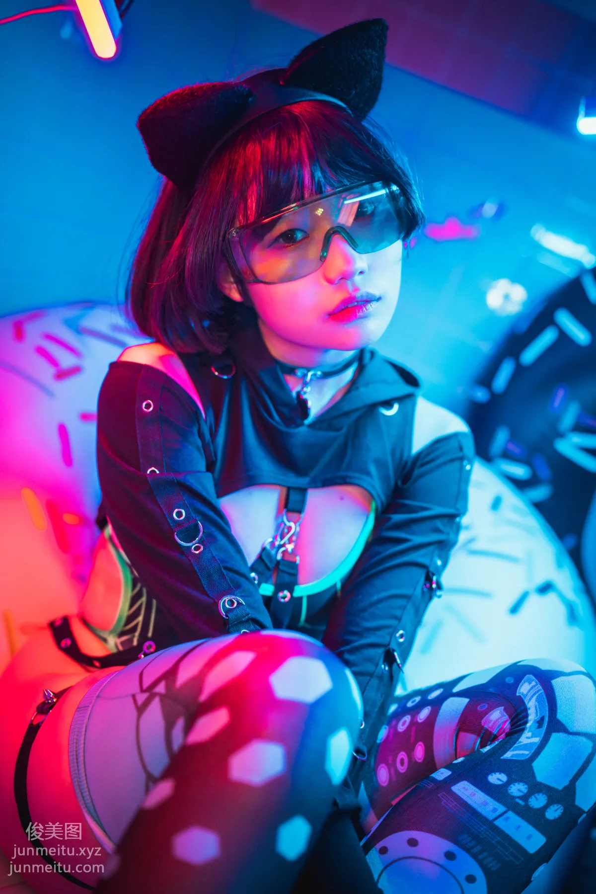 051.[DJAWA] Mimmi - CyberPunk Girl[41P] 16