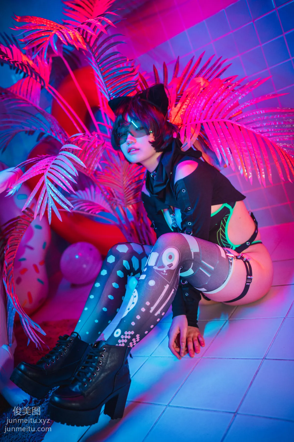 051.[DJAWA] Mimmi - CyberPunk Girl[41P] 26
