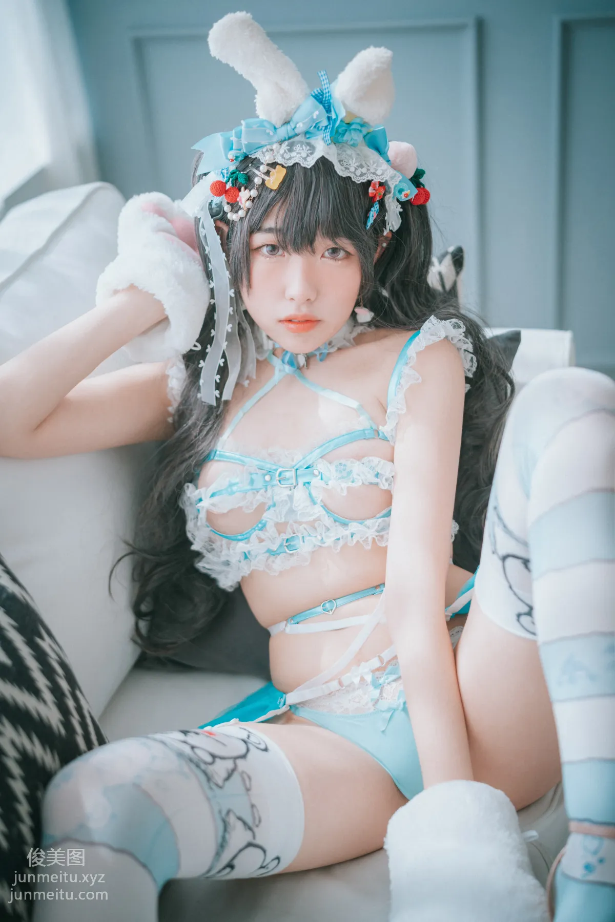 071.[DJAWA] SonSon - Turquoise Bunny[51P] 9