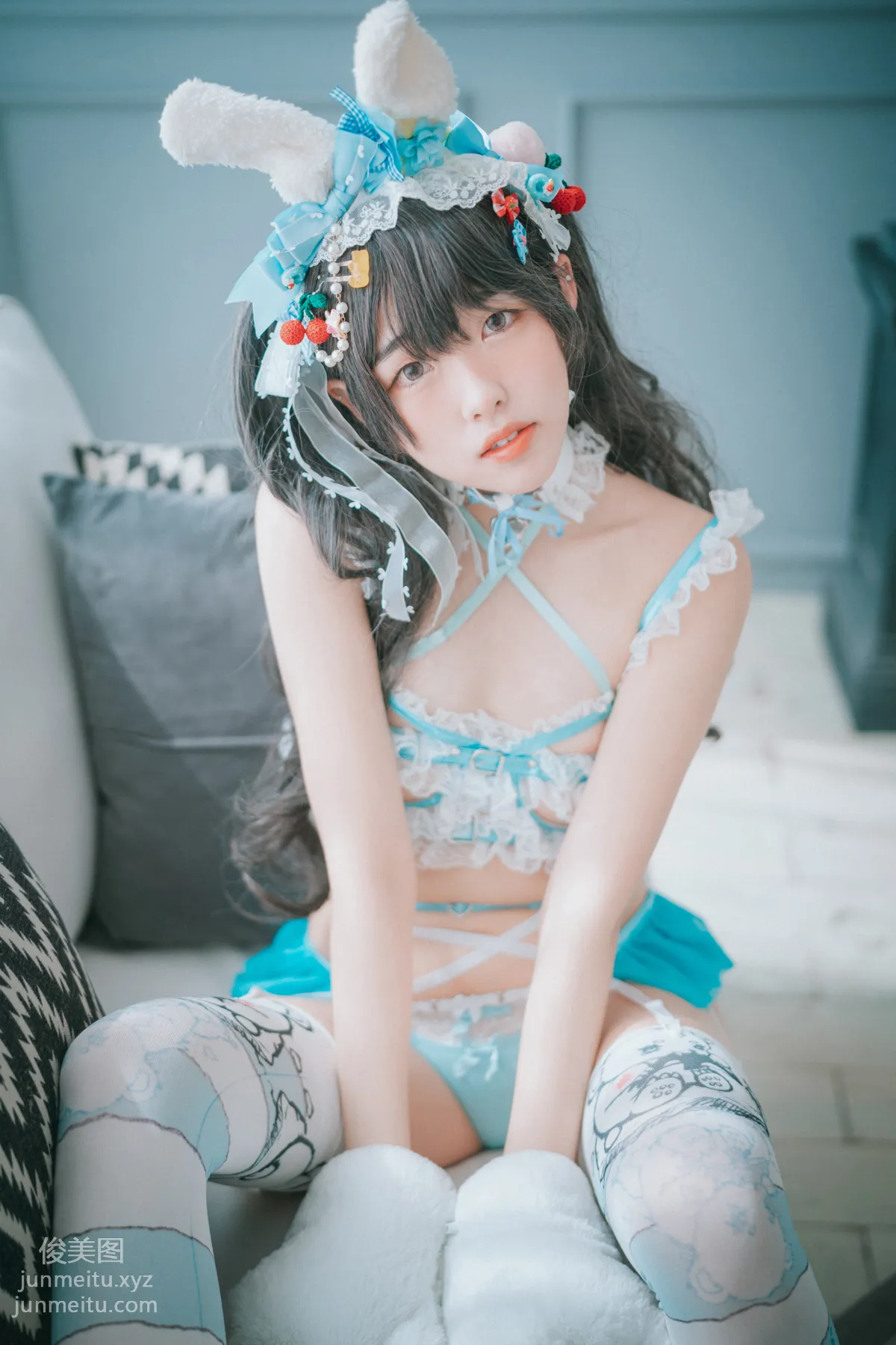 071.[DJAWA] SonSon - Turquoise Bunny[51P] 11