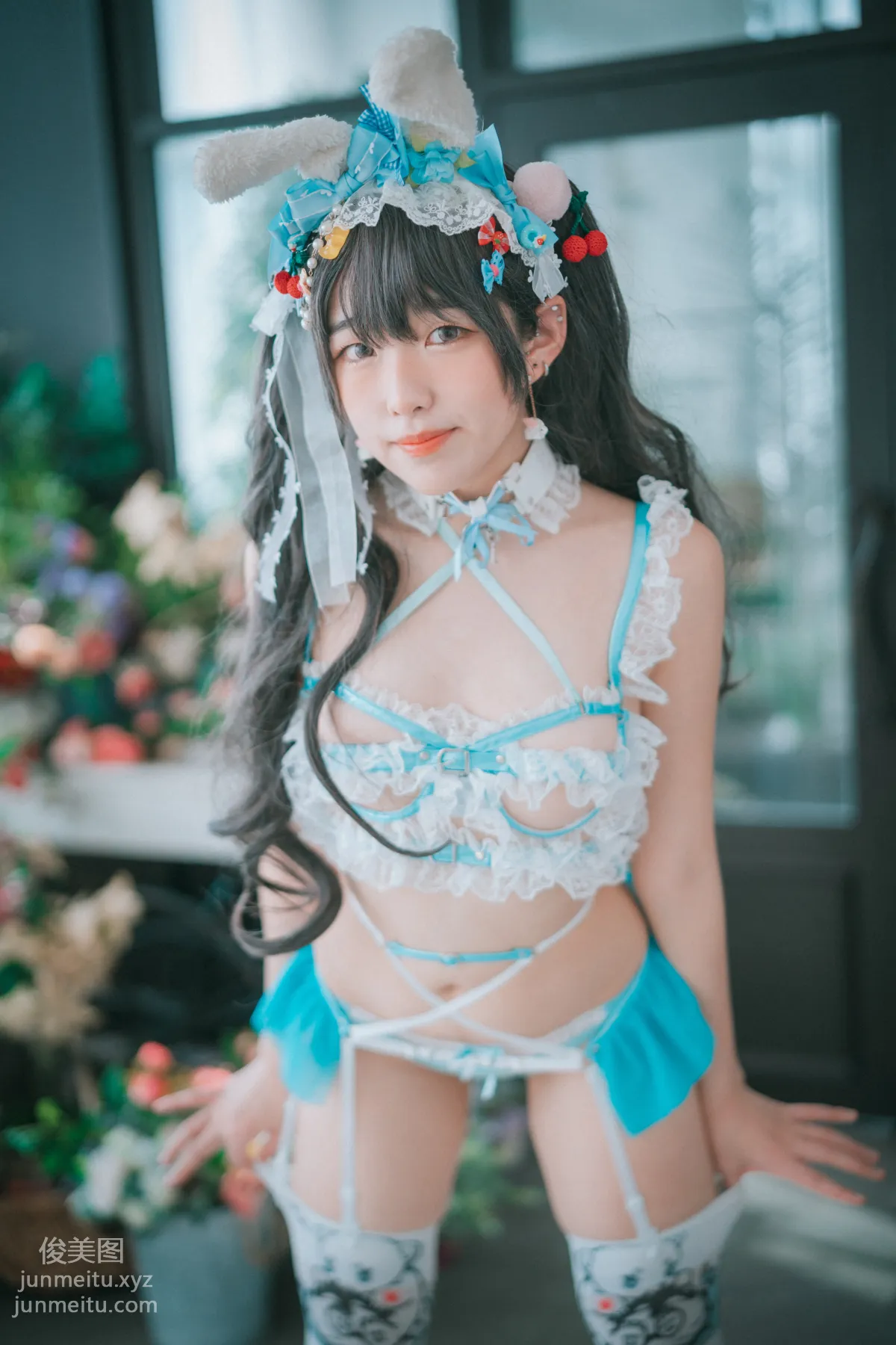 071.[DJAWA] SonSon - Turquoise Bunny[51P] 46