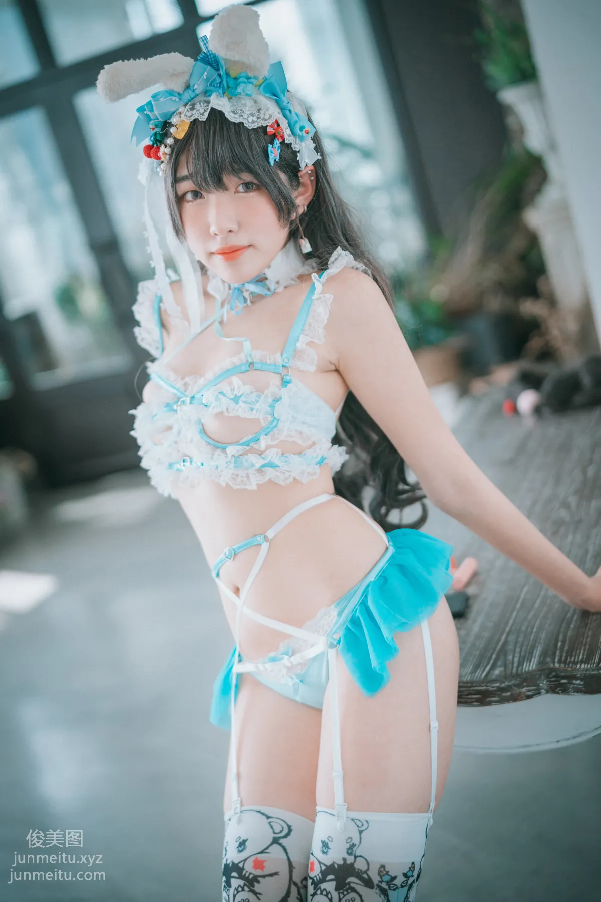 071.[DJAWA] SonSon - Turquoise Bunny[51P] 48