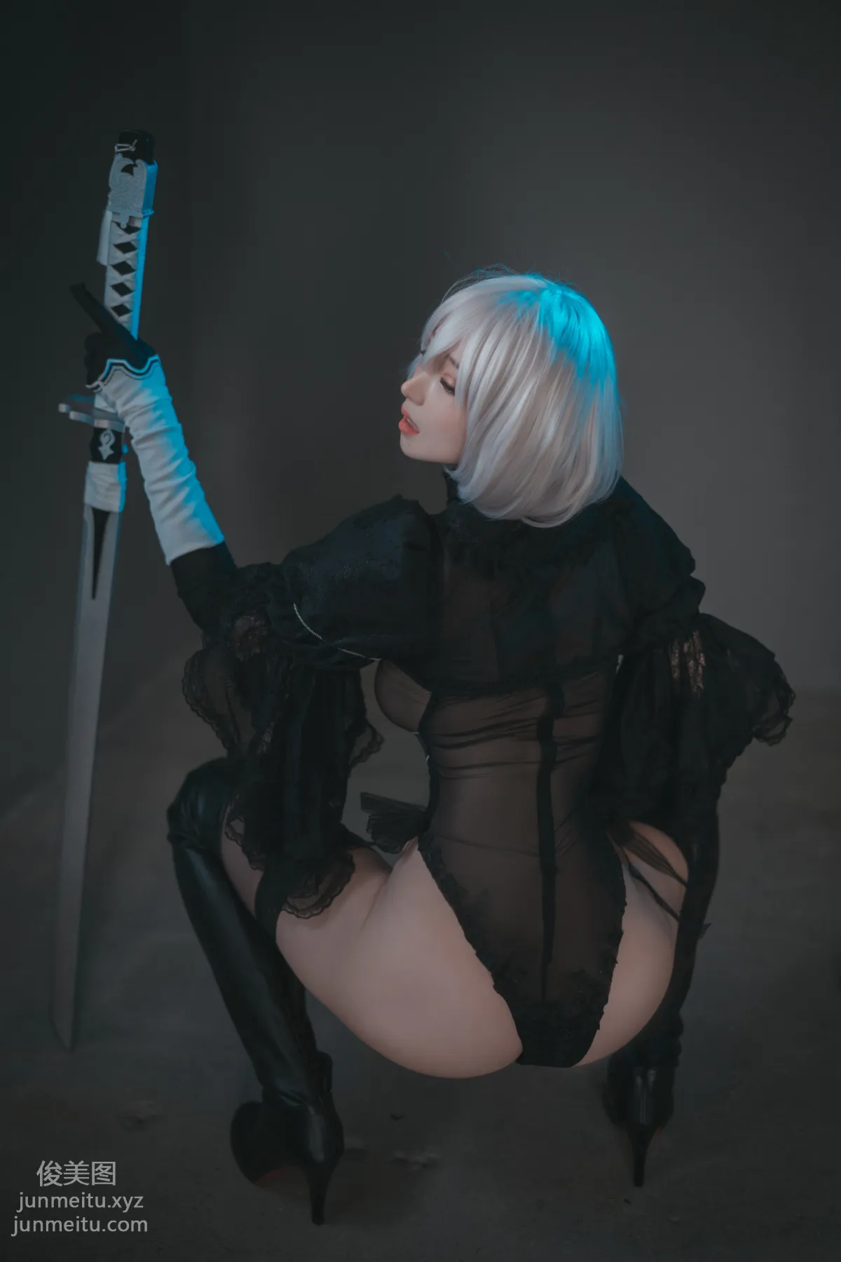 078.[DJAWA] Bambi - 2B (Nier) La Rose Noire[196P] 52
