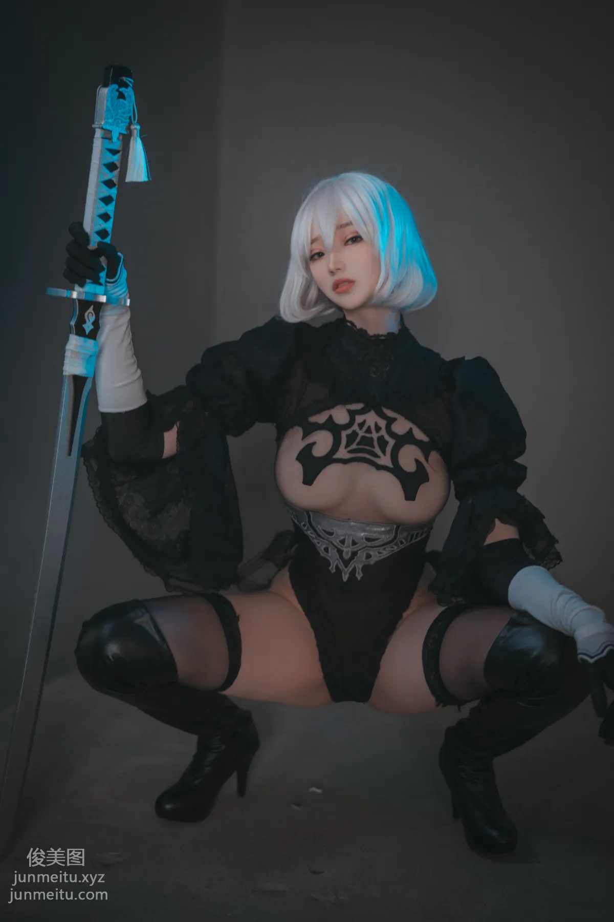 078.[DJAWA] Bambi - 2B (Nier) La Rose Noire[196P] 54