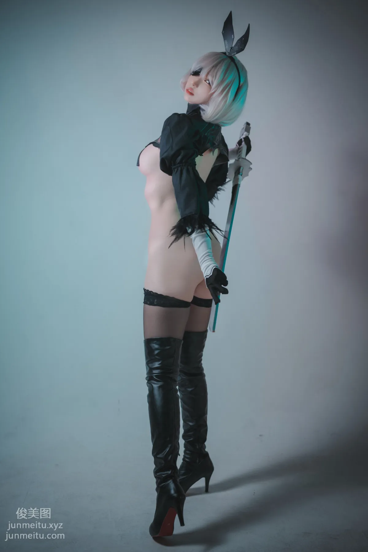 078.[DJAWA] Bambi - 2B (Nier) La Rose Noire[196P] 131