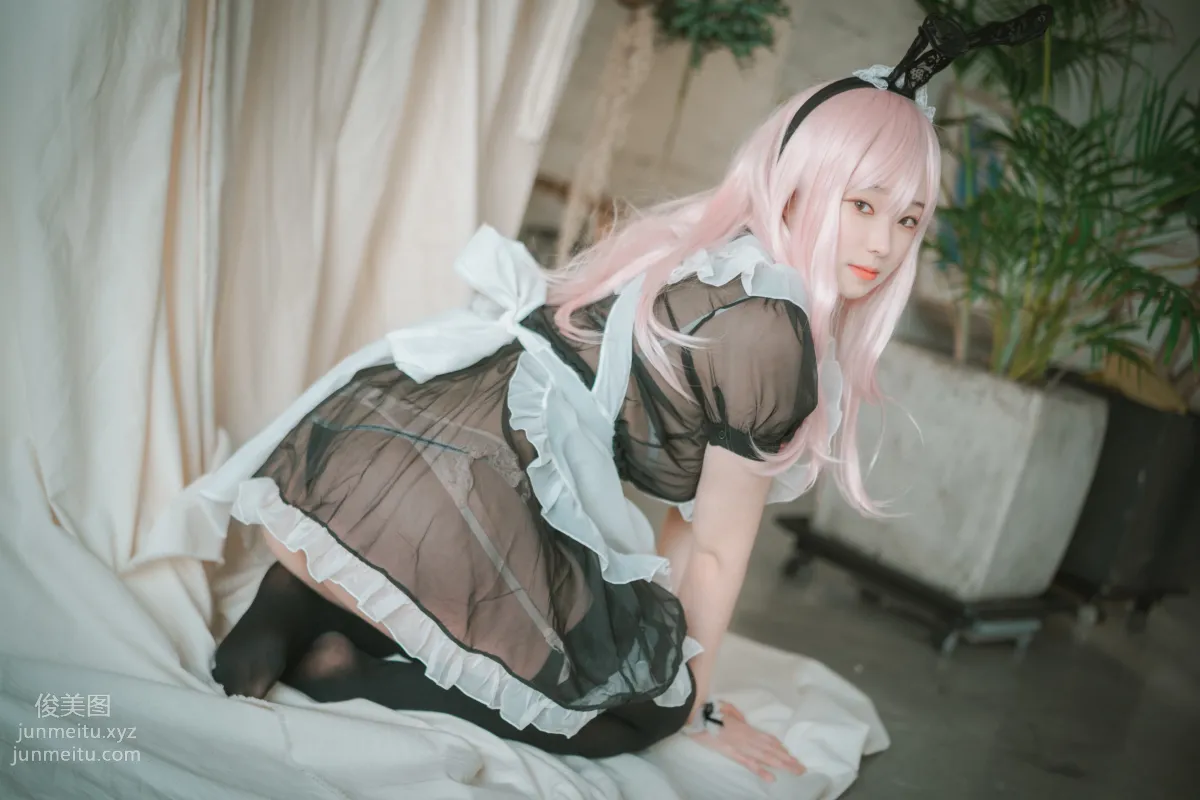 135.[DJAWA] BamBi - Sheer Bunny Maid[51P] 12
