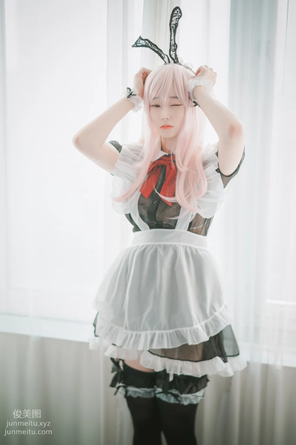 135.[DJAWA] BamBi - Sheer Bunny Maid[51P] 23