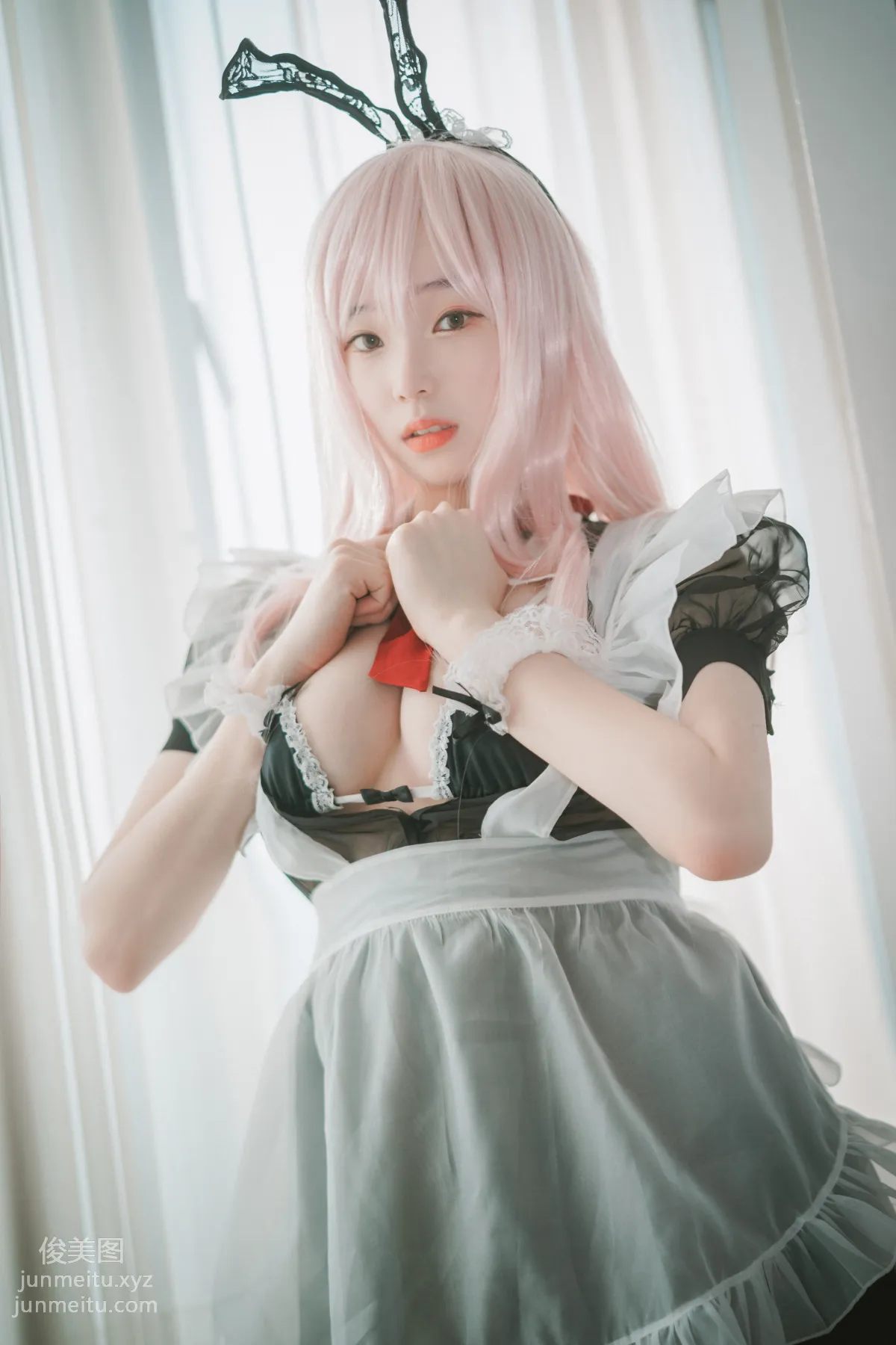 135.[DJAWA] BamBi - Sheer Bunny Maid[51P] 26