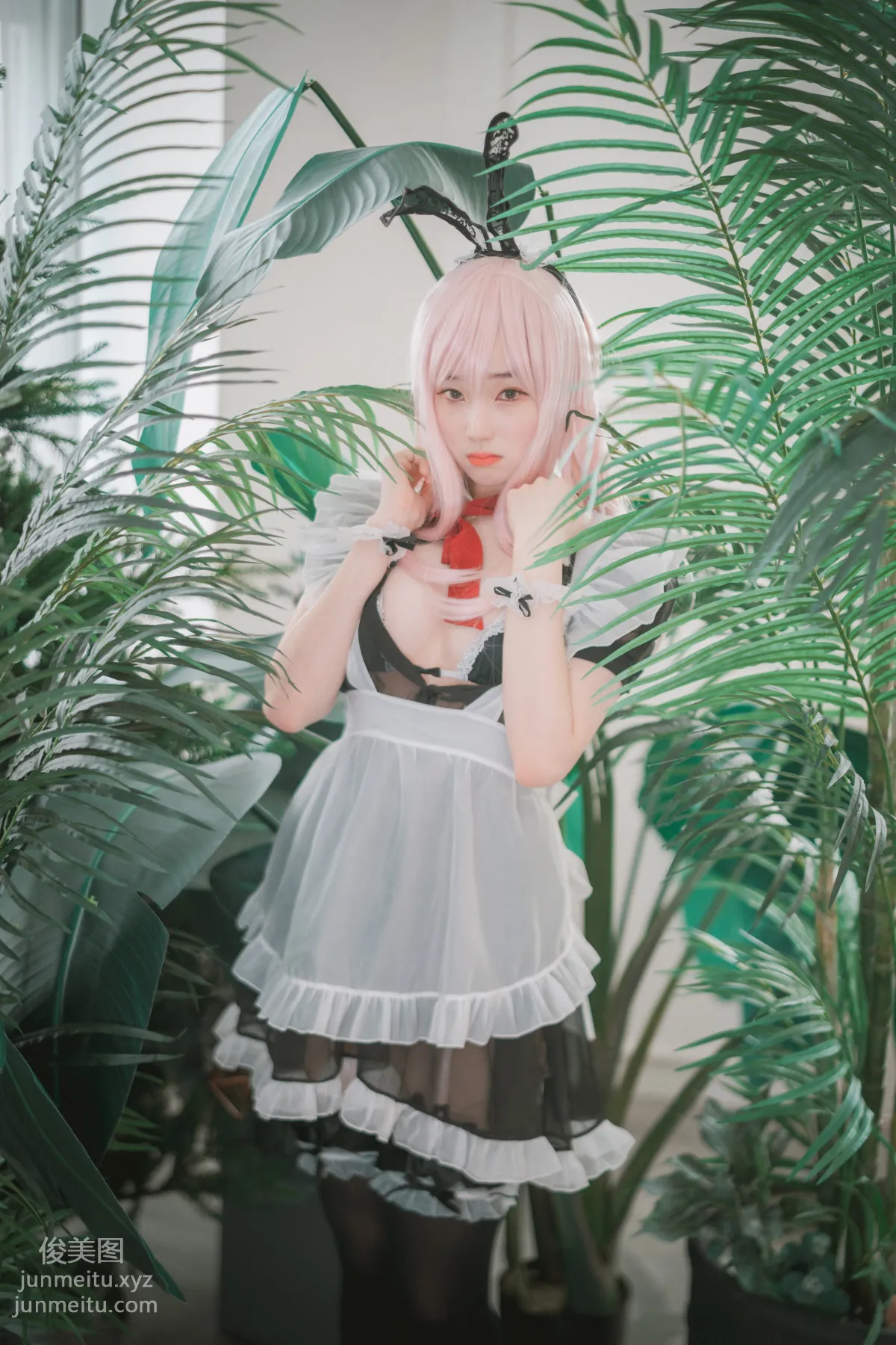 135.[DJAWA] BamBi - Sheer Bunny Maid[51P] 28
