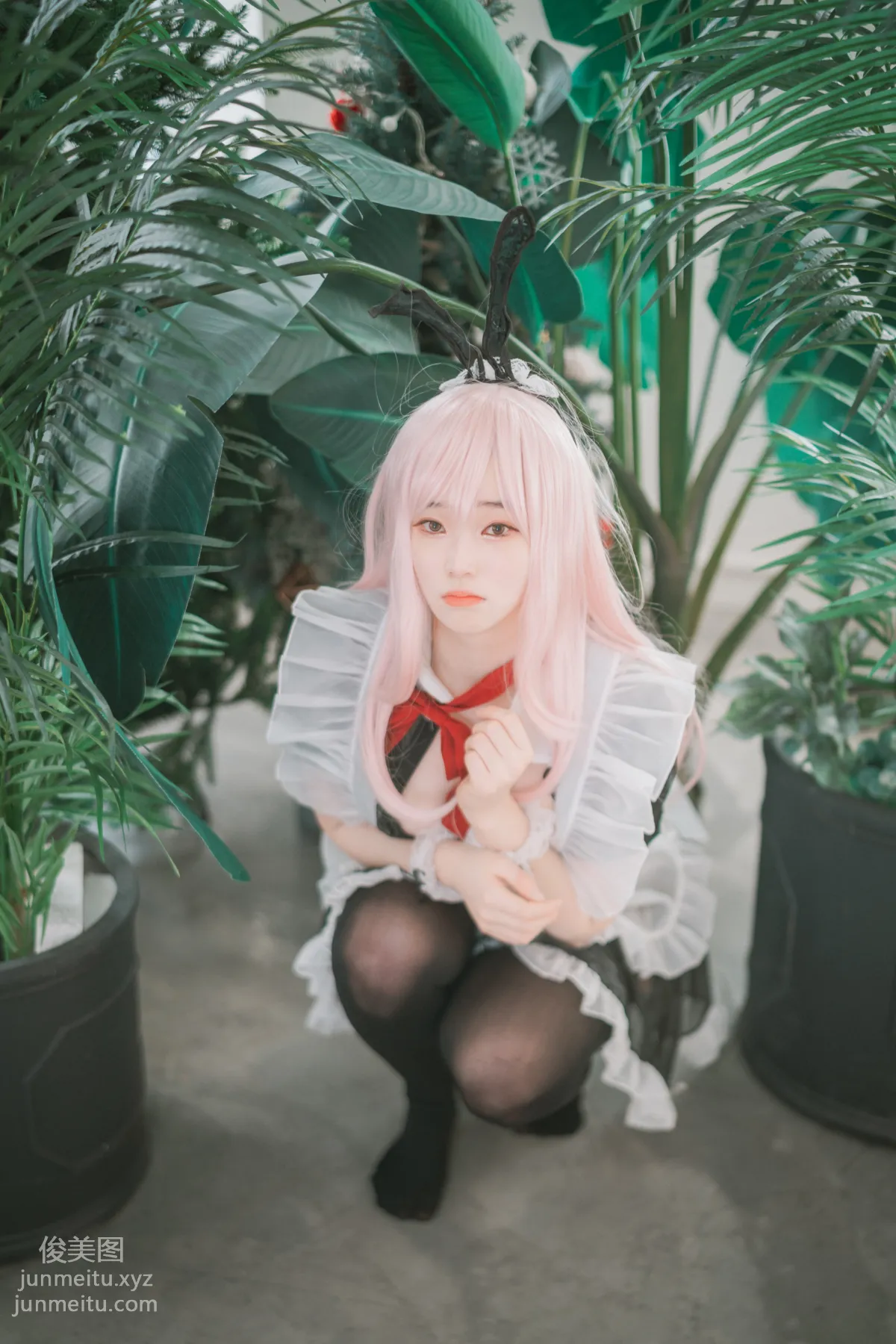 135.[DJAWA] BamBi - Sheer Bunny Maid[51P] 29