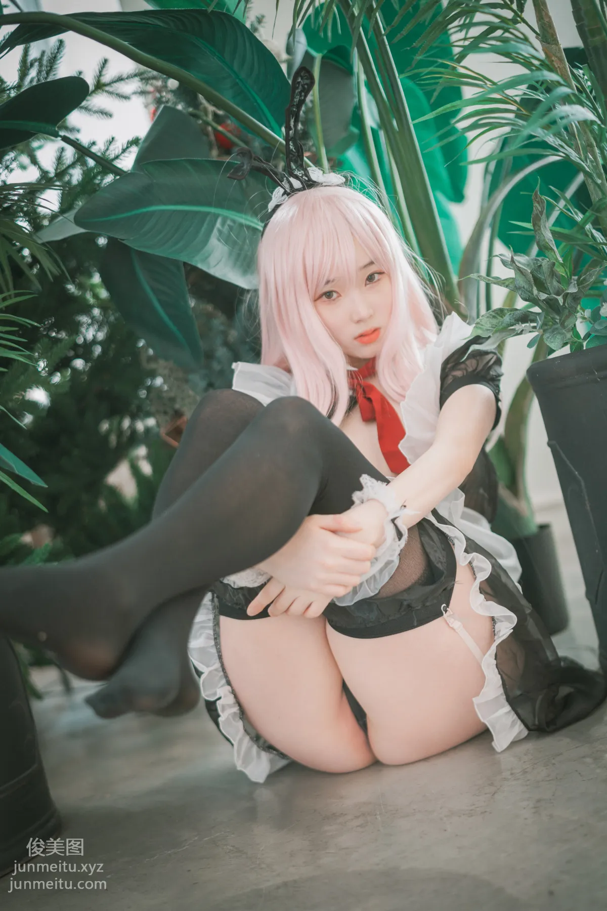 135.[DJAWA] BamBi - Sheer Bunny Maid[51P] 31