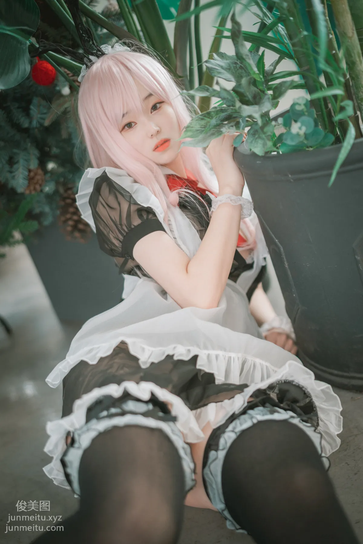 135.[DJAWA] BamBi - Sheer Bunny Maid[51P] 33
