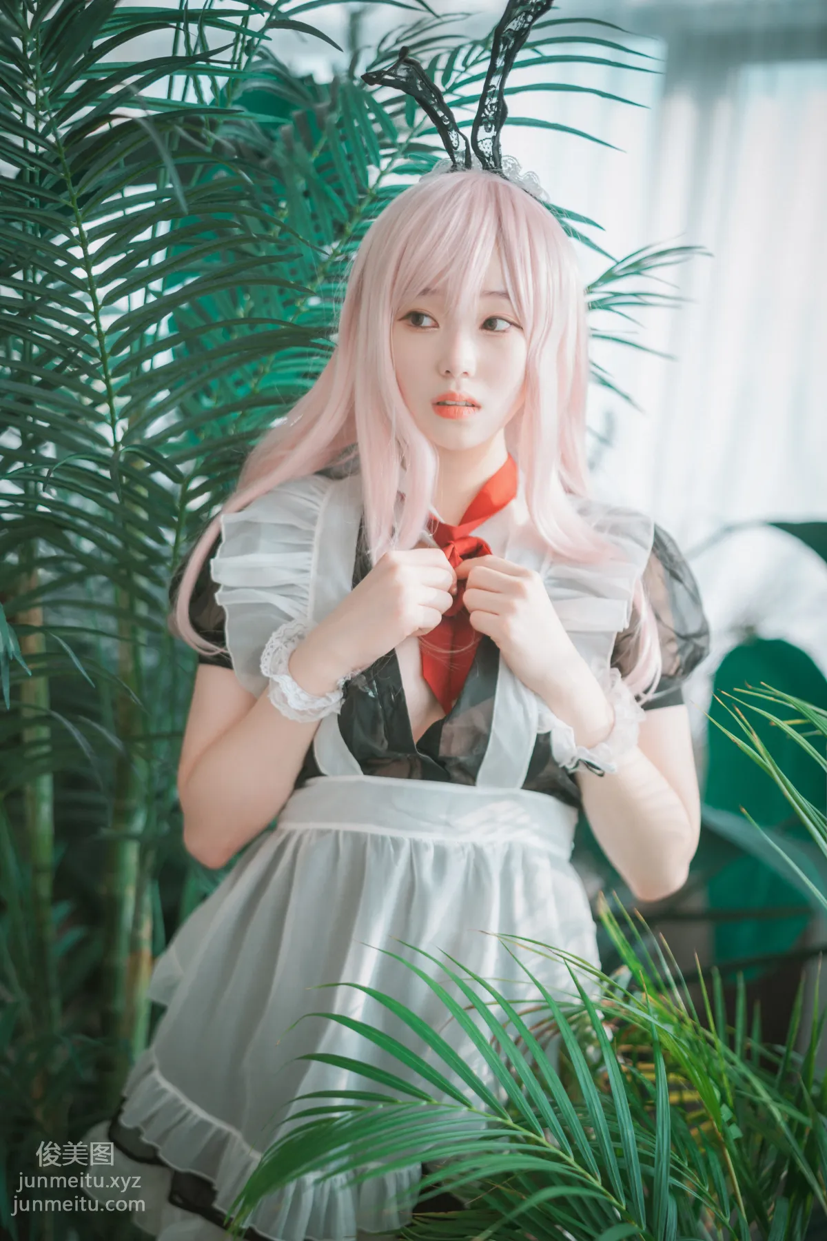135.[DJAWA] BamBi - Sheer Bunny Maid[51P] 45