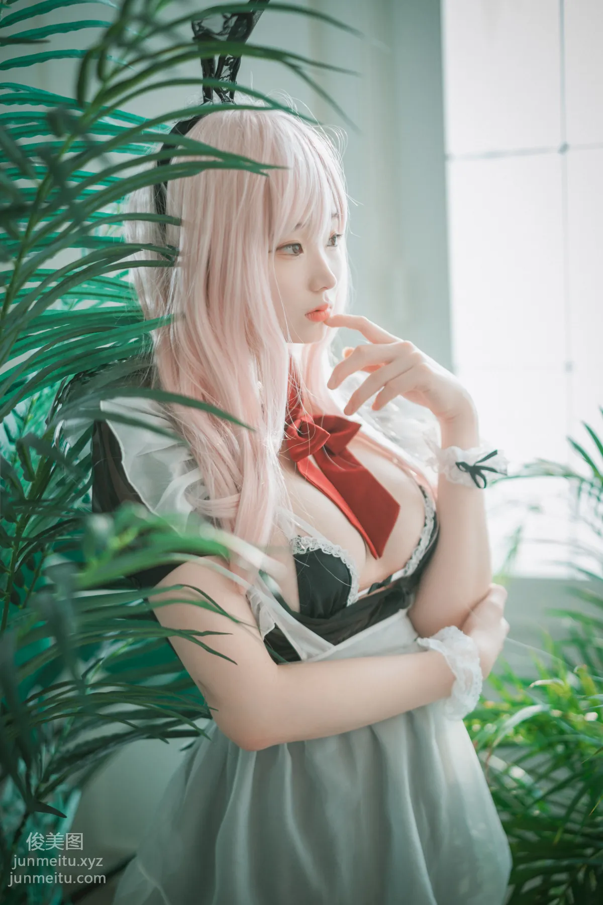 135.[DJAWA] BamBi - Sheer Bunny Maid[51P] 46