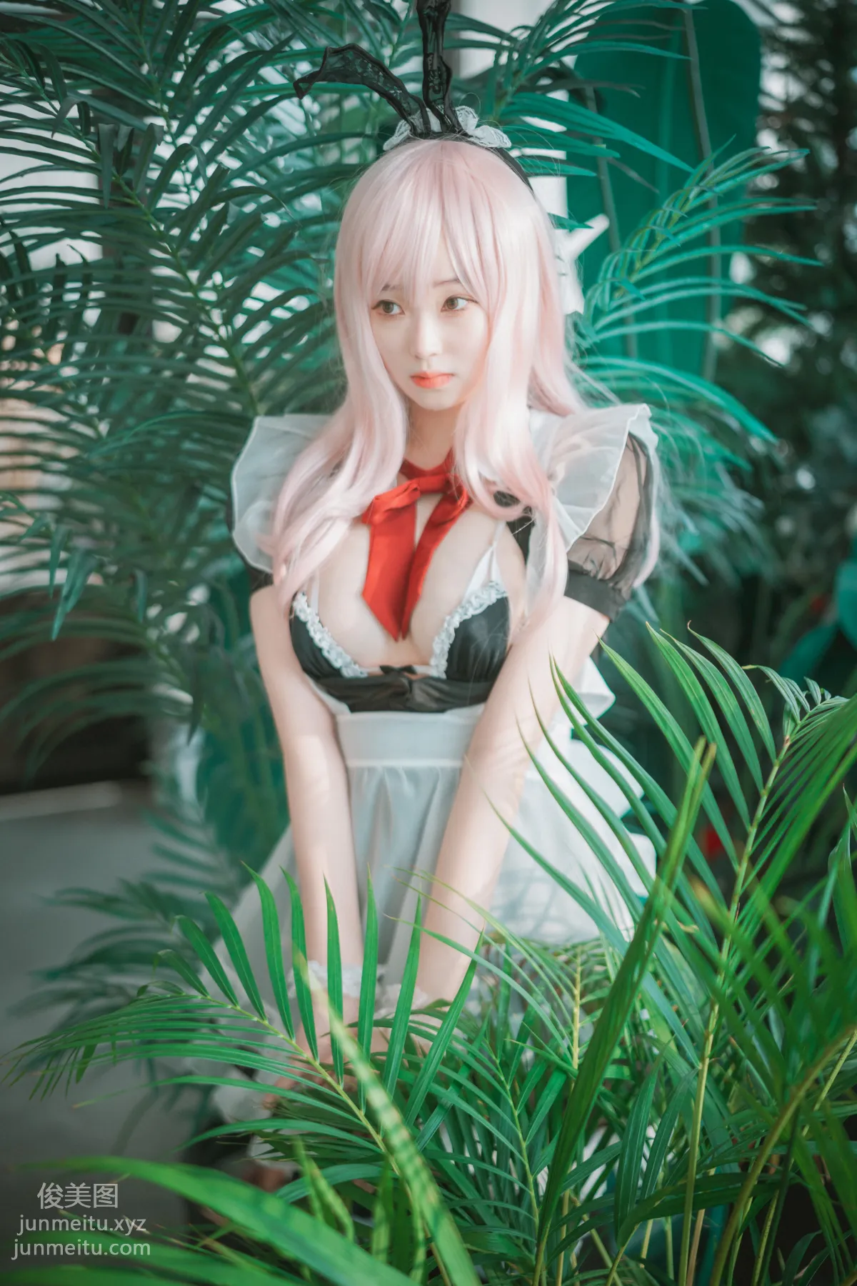 135.[DJAWA] BamBi - Sheer Bunny Maid[51P] 48