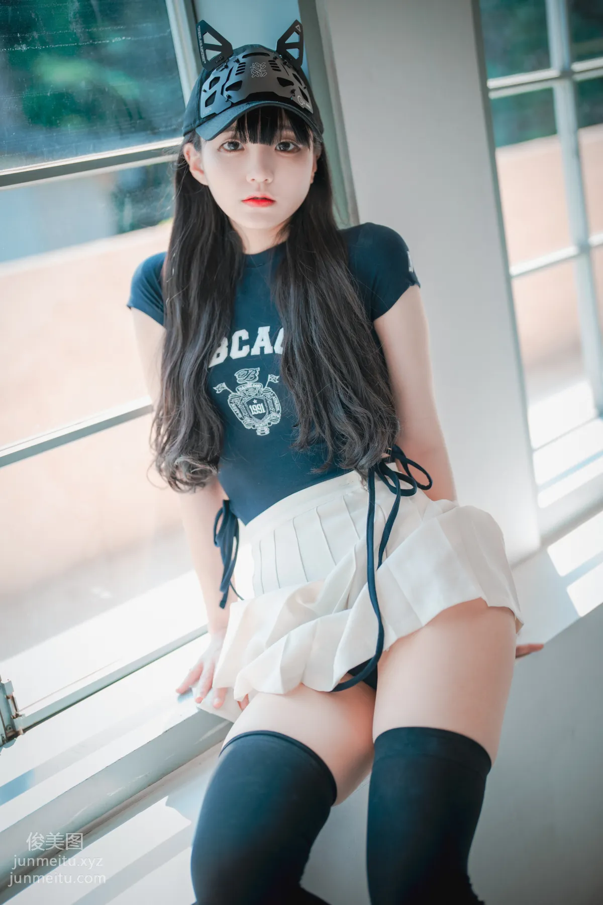 180.[DJAWA] Jenny – Classic Athletic Girl in Navy Blue[71P] 8