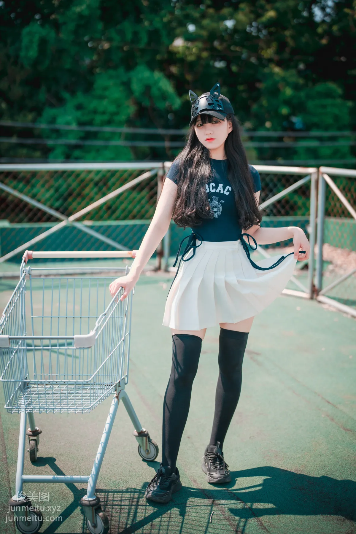 180.[DJAWA] Jenny – Classic Athletic Girl in Navy Blue[71P] 11