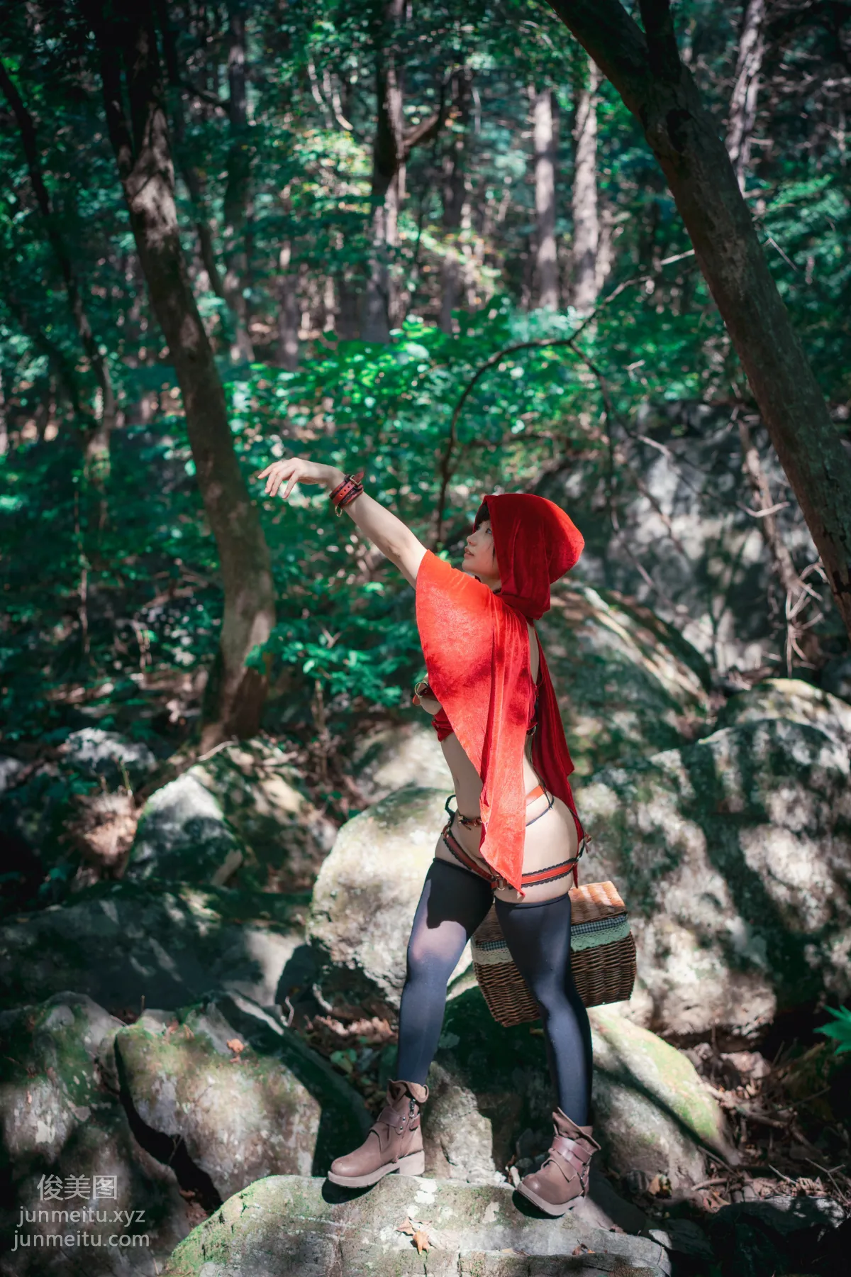 196.[DJAWA] Mimmi - Naughty Red Hiring Hood[125P] 40