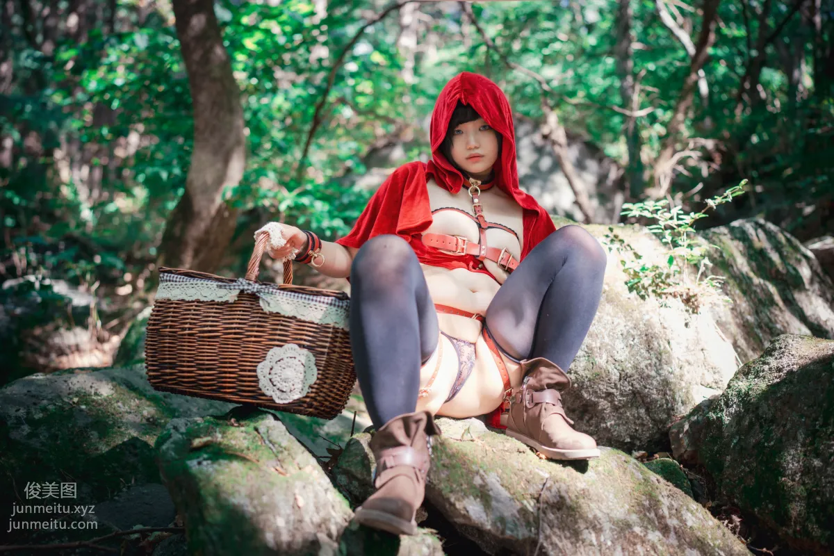 196.[DJAWA] Mimmi - Naughty Red Hiring Hood[125P] 45