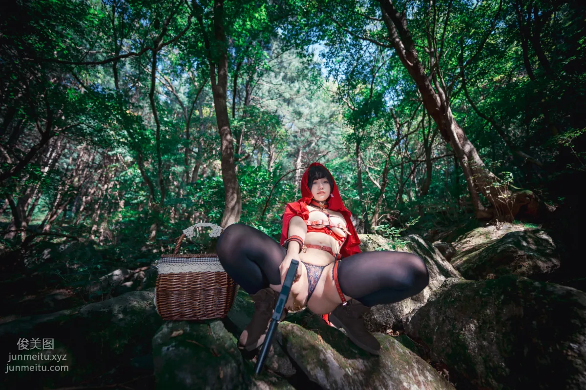 196.[DJAWA] Mimmi - Naughty Red Hiring Hood[125P] 52