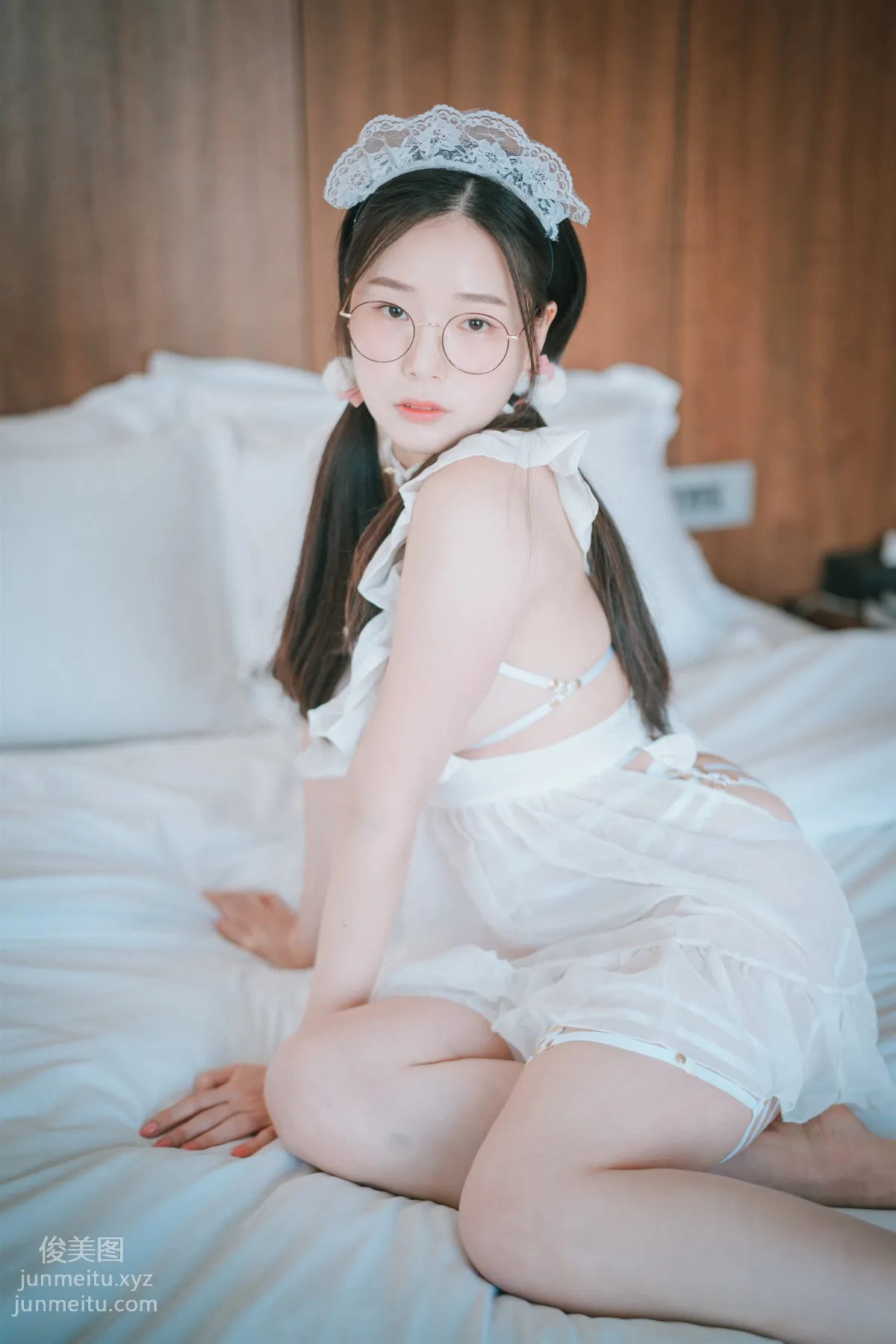 221.[DJAWA] Pia - Sheer Chiffon Apron[66P] photo 2