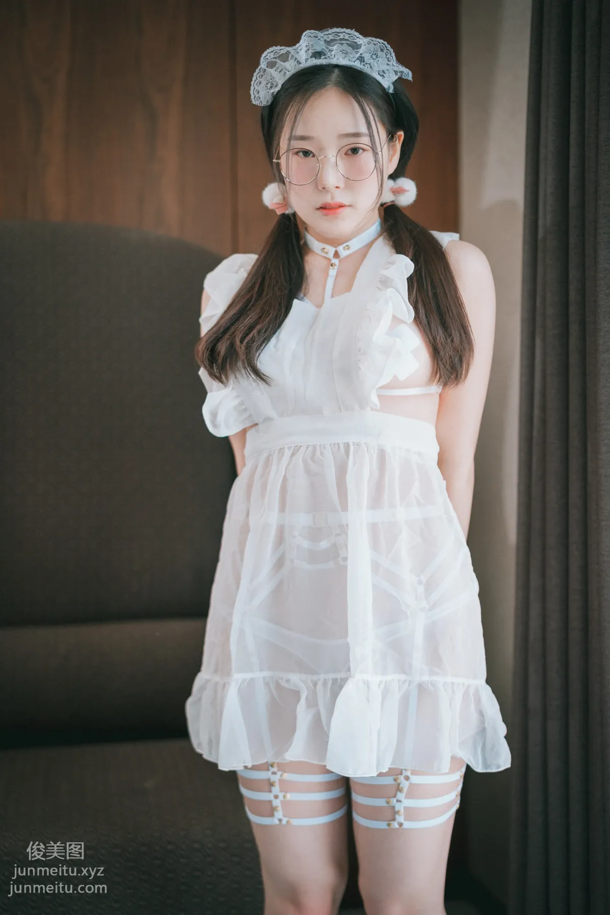 221.[DJAWA] Pia - Sheer Chiffon Apron[66P] photo 22