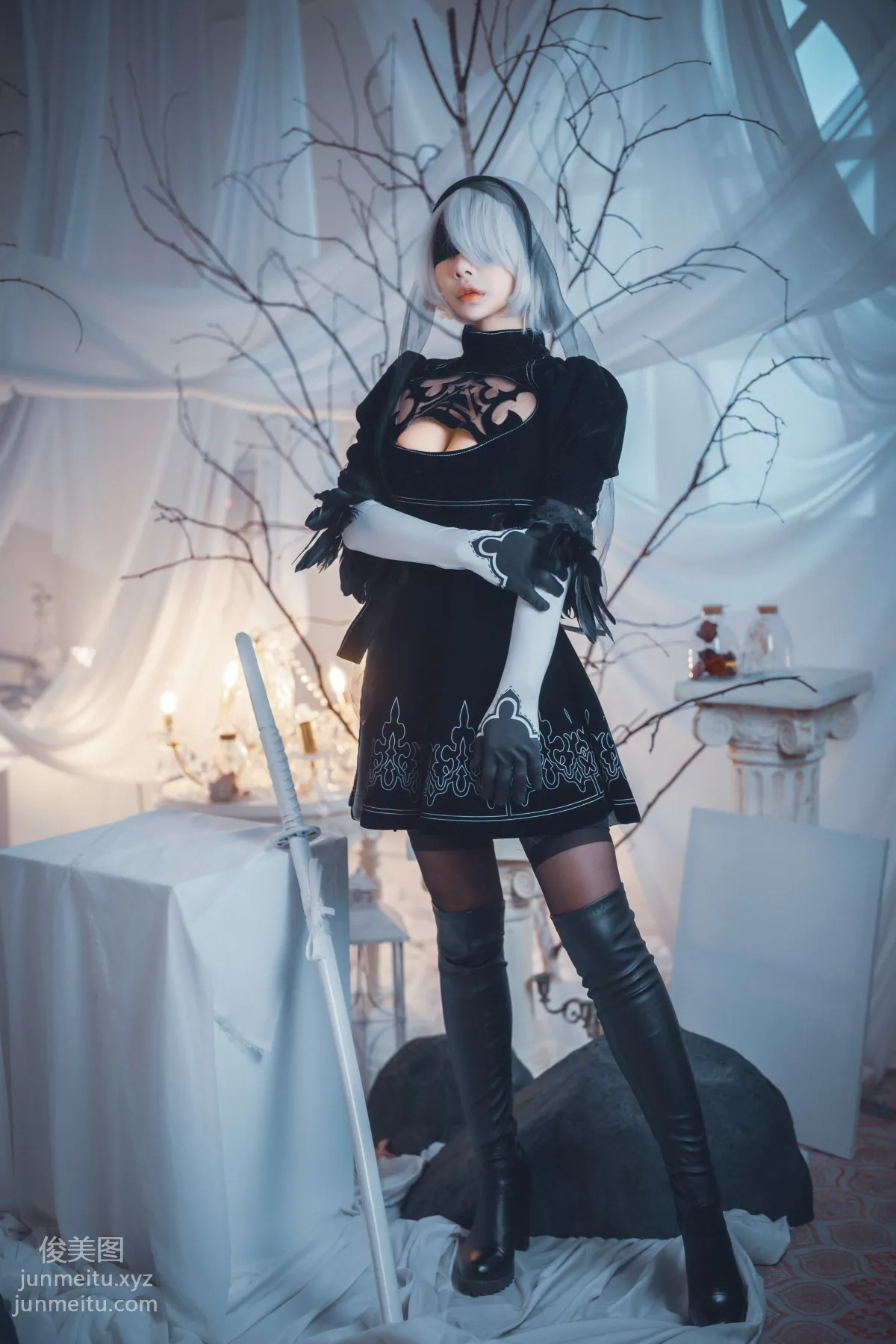 252.[DJAWA] Zzyuri(쮸리)-Nier Automata 2B[134P] 1