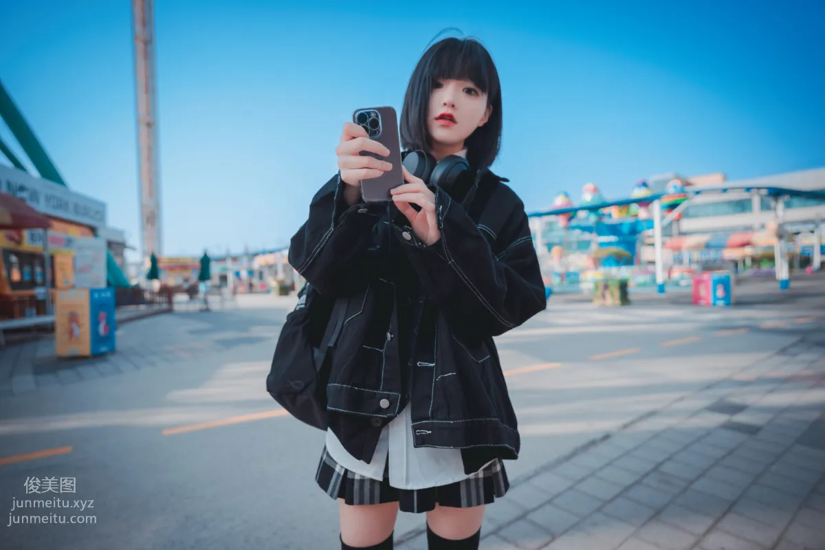 303.DJAWA Photo - Jenny（정제니）Theme Park Girl [162P] 2