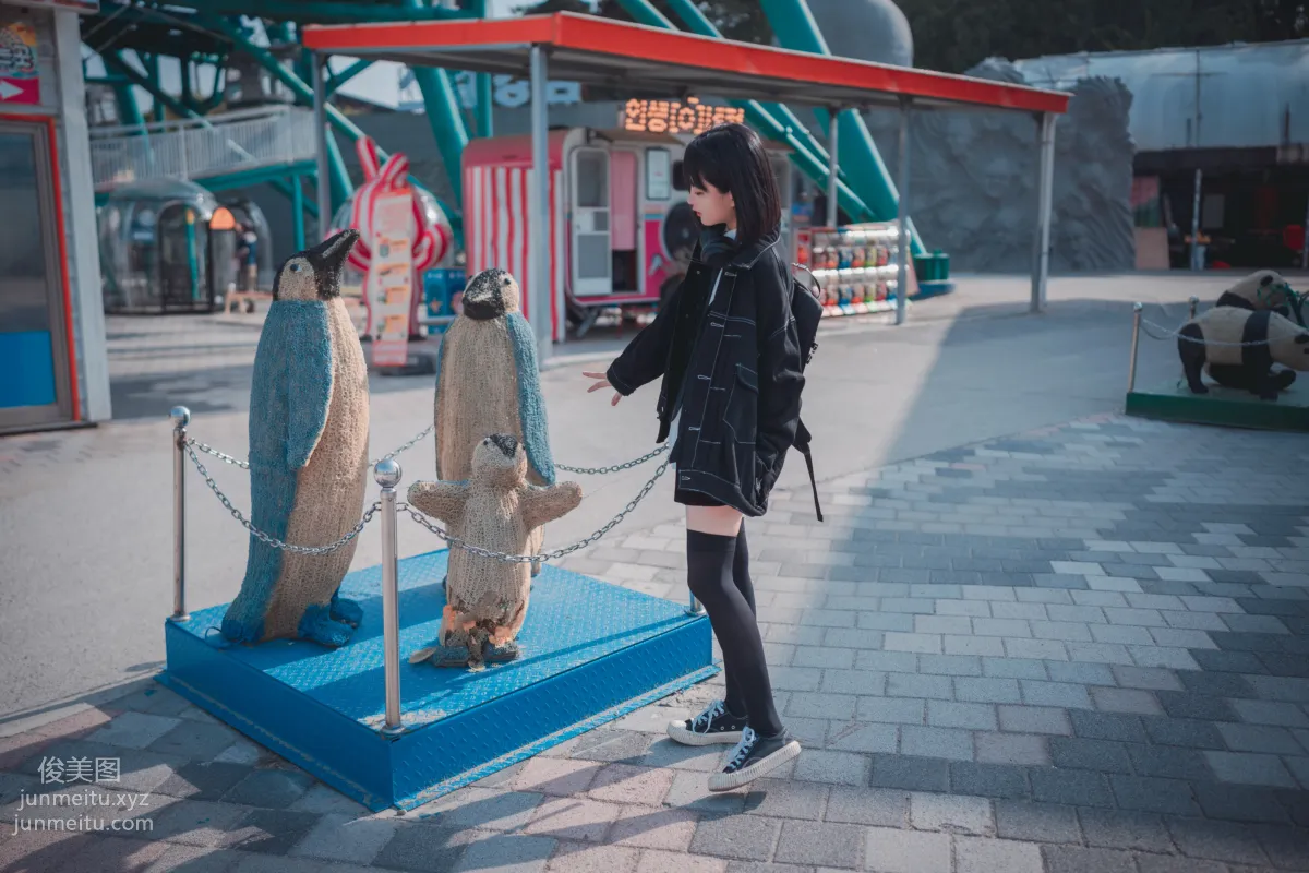 303.DJAWA Photo - Jenny（정제니）Theme Park Girl [162P] 4
