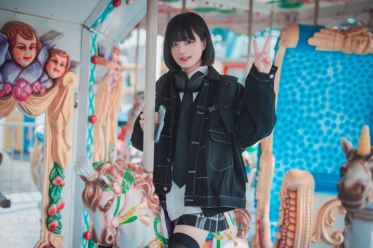 303.DJAWA Photo - Jenny（정제니）Theme Park Girl [162P] 22