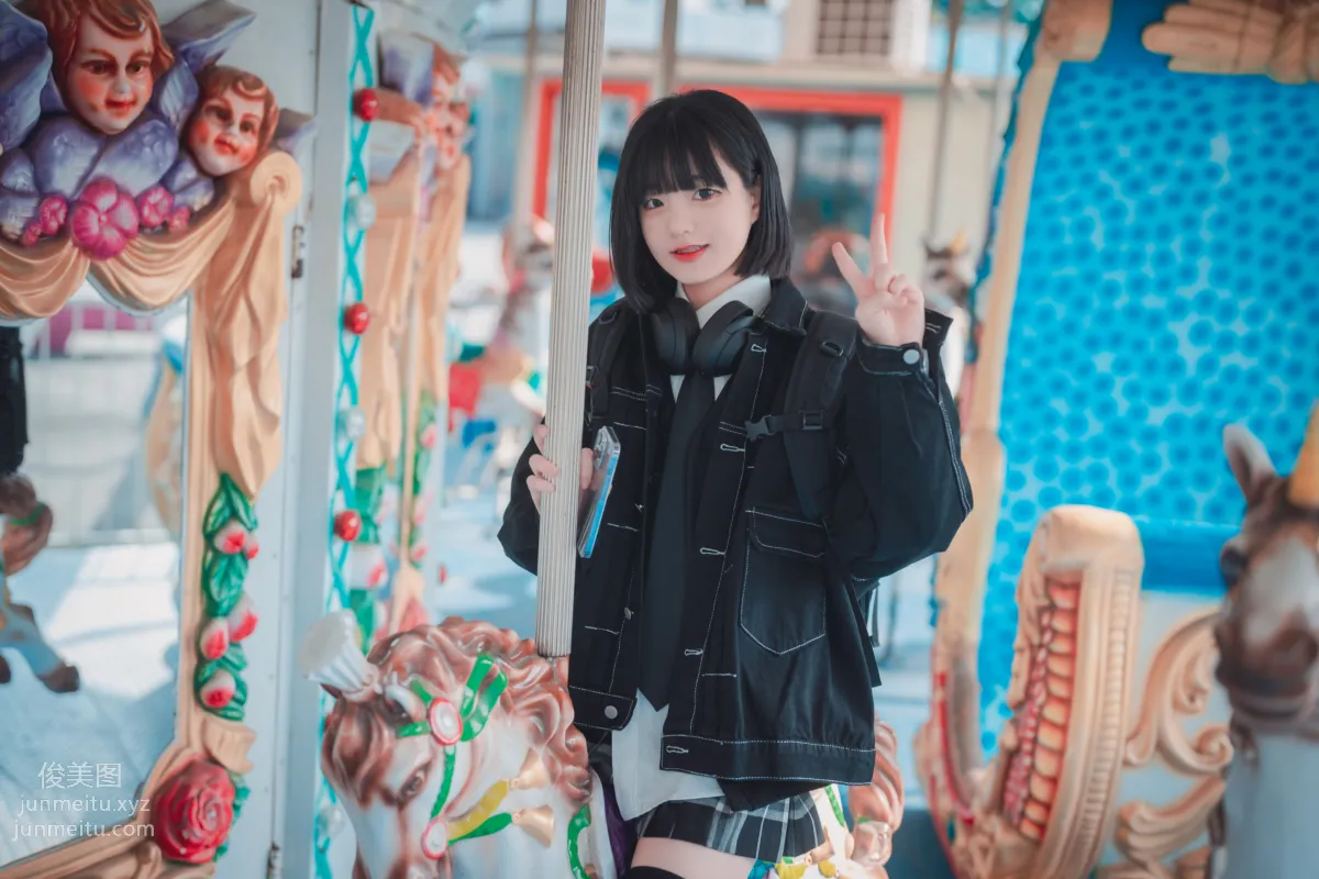 303.DJAWA Photo - Jenny（정제니）Theme Park Girl [162P] 23