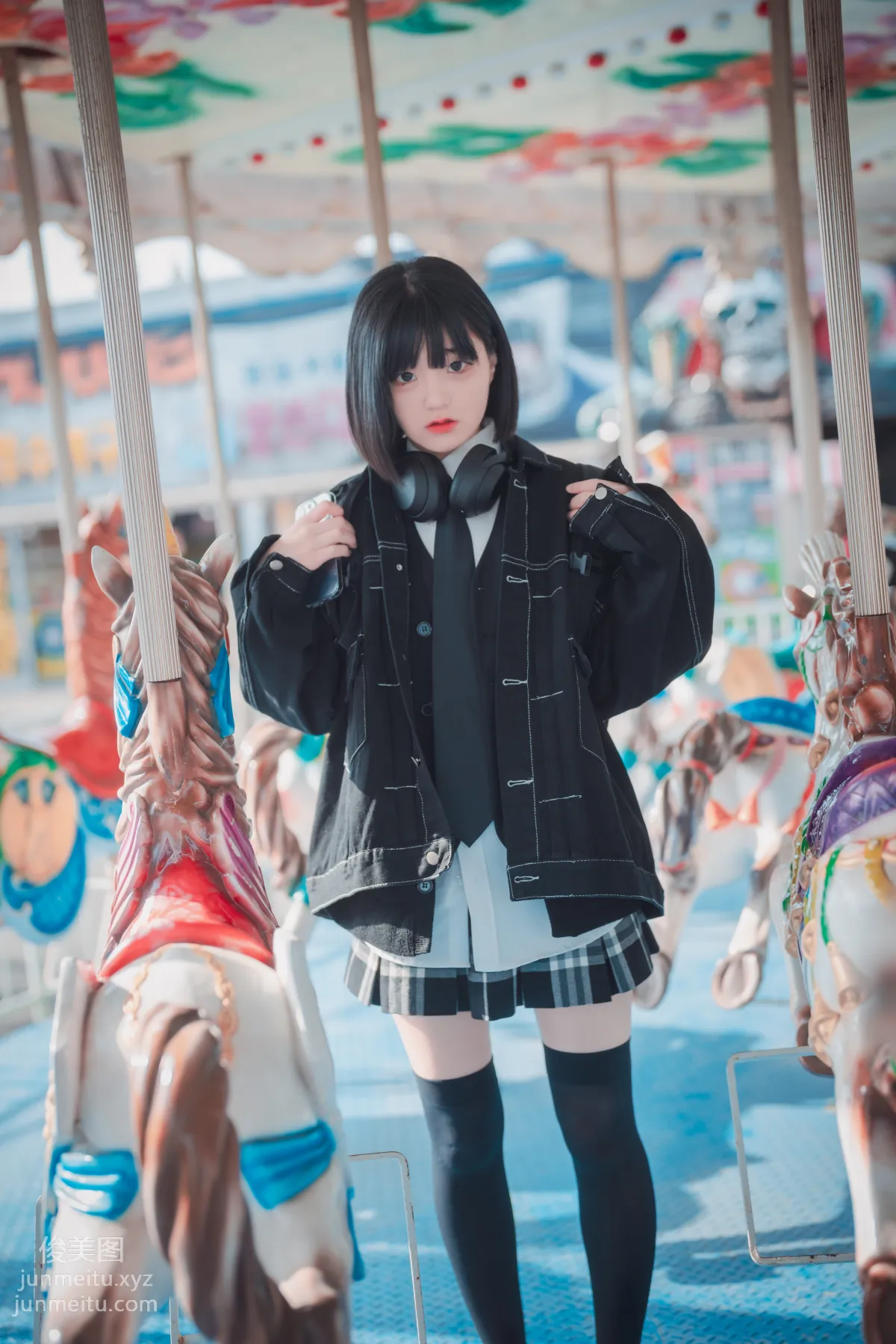 303.DJAWA Photo - Jenny（정제니）Theme Park Girl [162P] 27