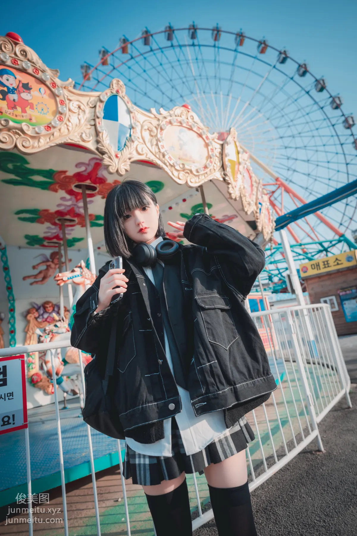 303.DJAWA Photo - Jenny（정제니）Theme Park Girl [162P] 138