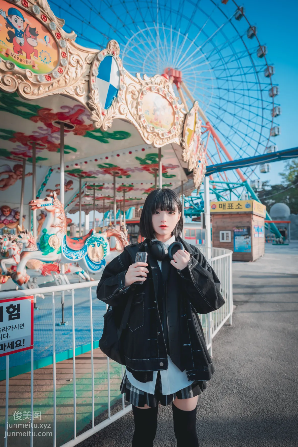 303.DJAWA Photo - Jenny（정제니）Theme Park Girl [162P] 139