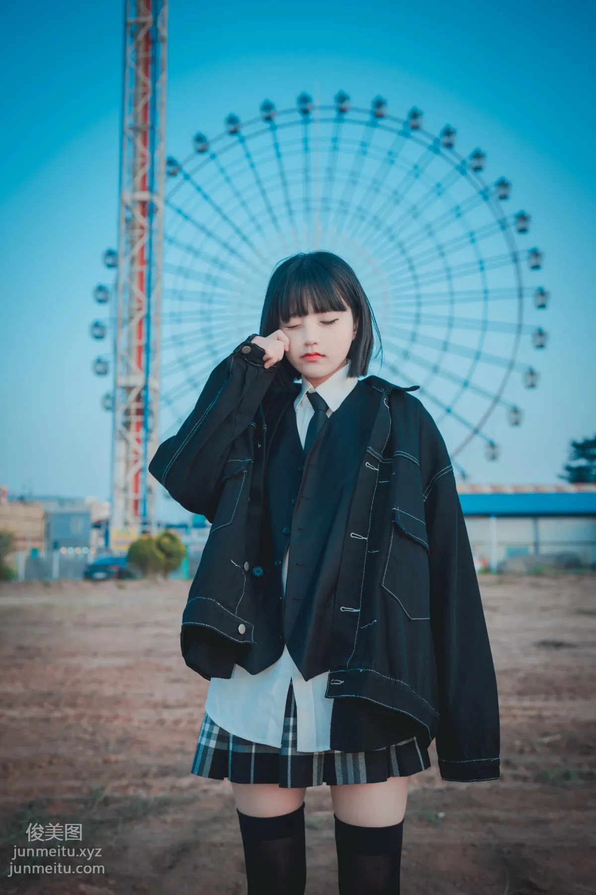 303.DJAWA Photo - Jenny（정제니）Theme Park Girl [162P] 142