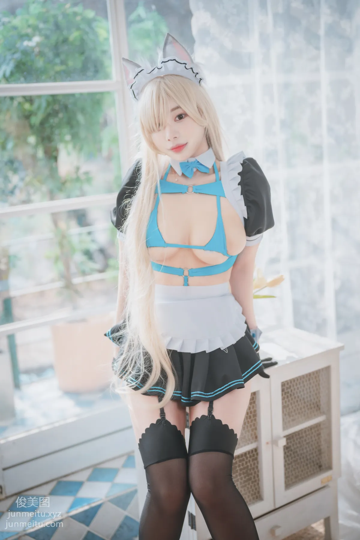 304.DJAWA Photo - Zzyuri (쮸리) - Asuna’s Maid Mansion [143P] 25