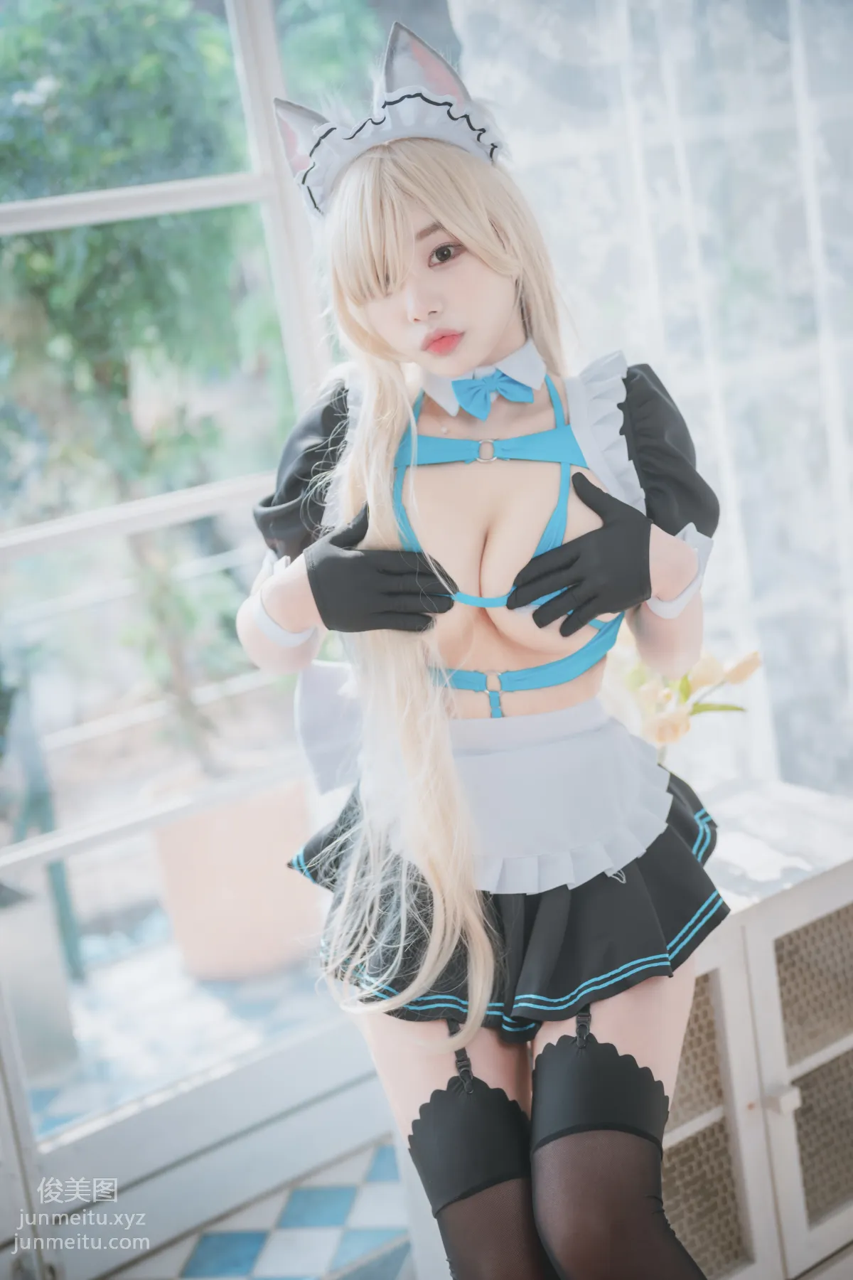 304.DJAWA Photo - Zzyuri (쮸리) - Asuna’s Maid Mansion [143P] 27