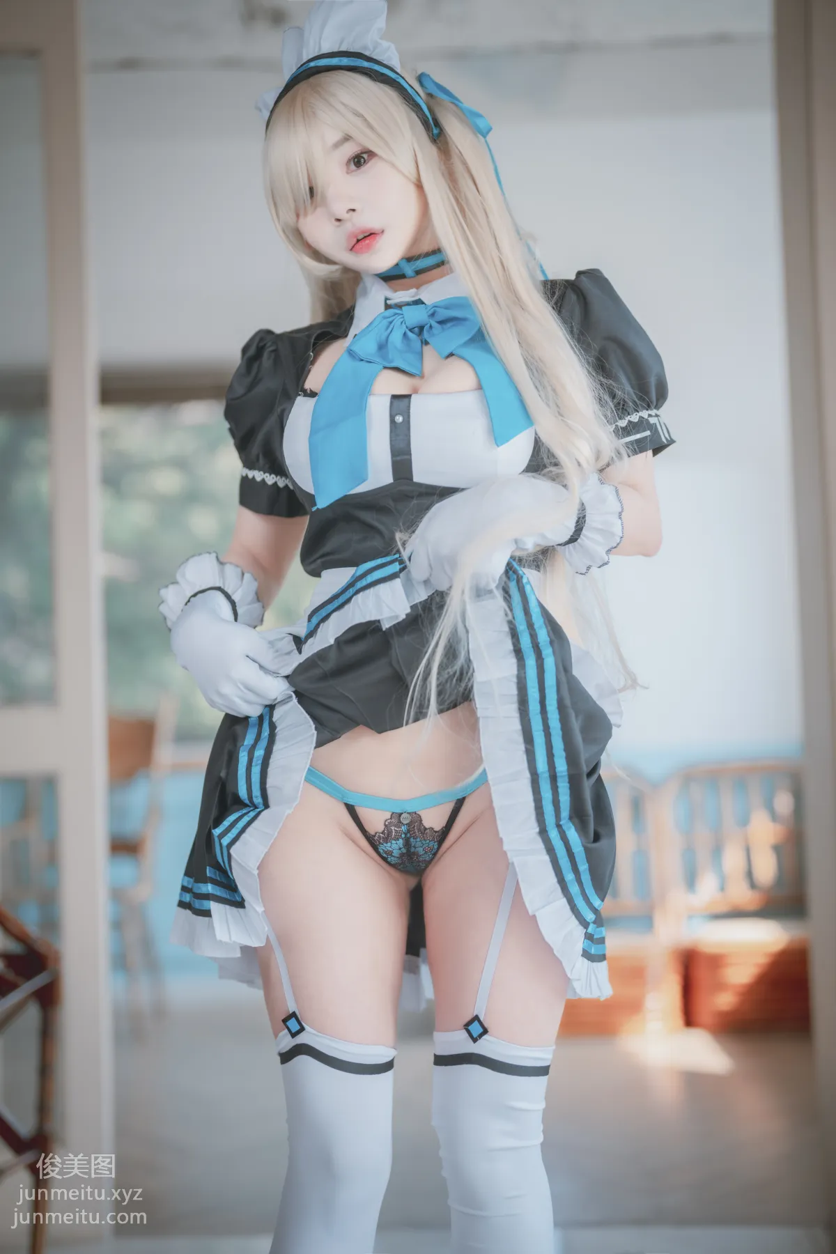 304.DJAWA Photo - Zzyuri (쮸리) - Asuna’s Maid Mansion [143P] 81