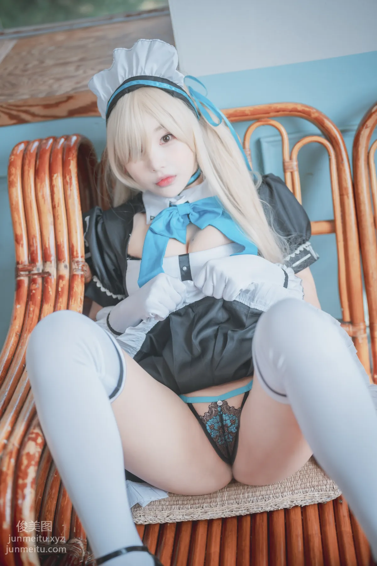 304.DJAWA Photo - Zzyuri (쮸리) - Asuna’s Maid Mansion [143P] 84