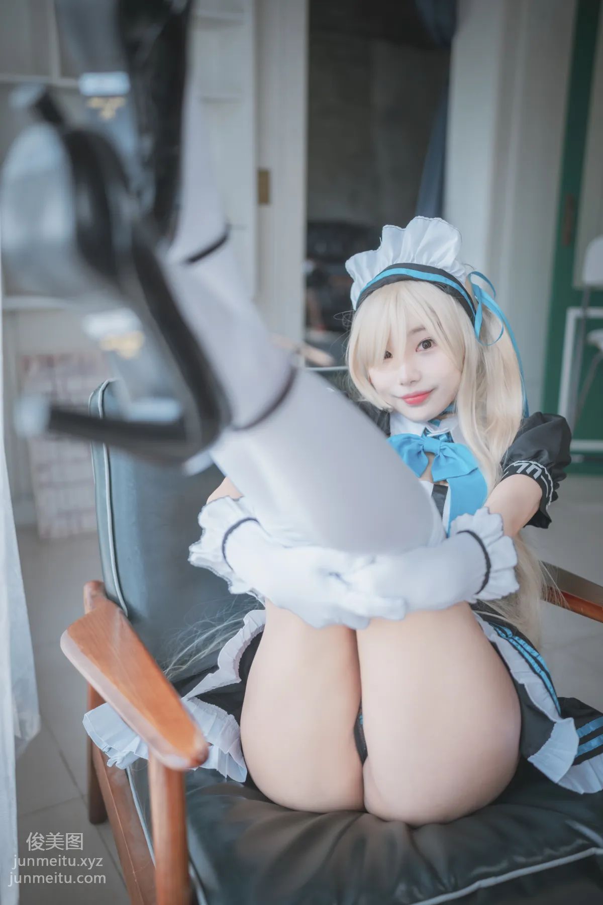 304.DJAWA Photo - Zzyuri (쮸리) - Asuna’s Maid Mansion [143P] 99