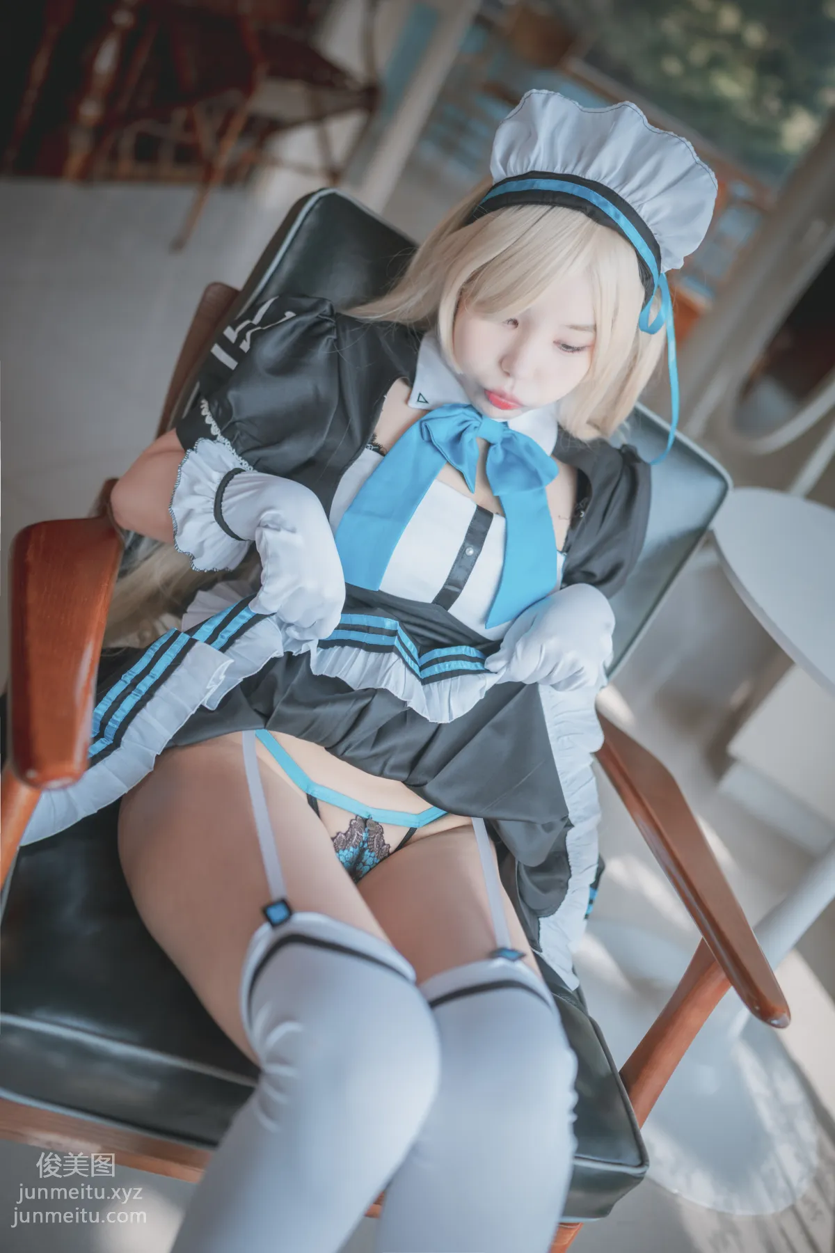 304.DJAWA Photo - Zzyuri (쮸리) - Asuna’s Maid Mansion [143P] 108